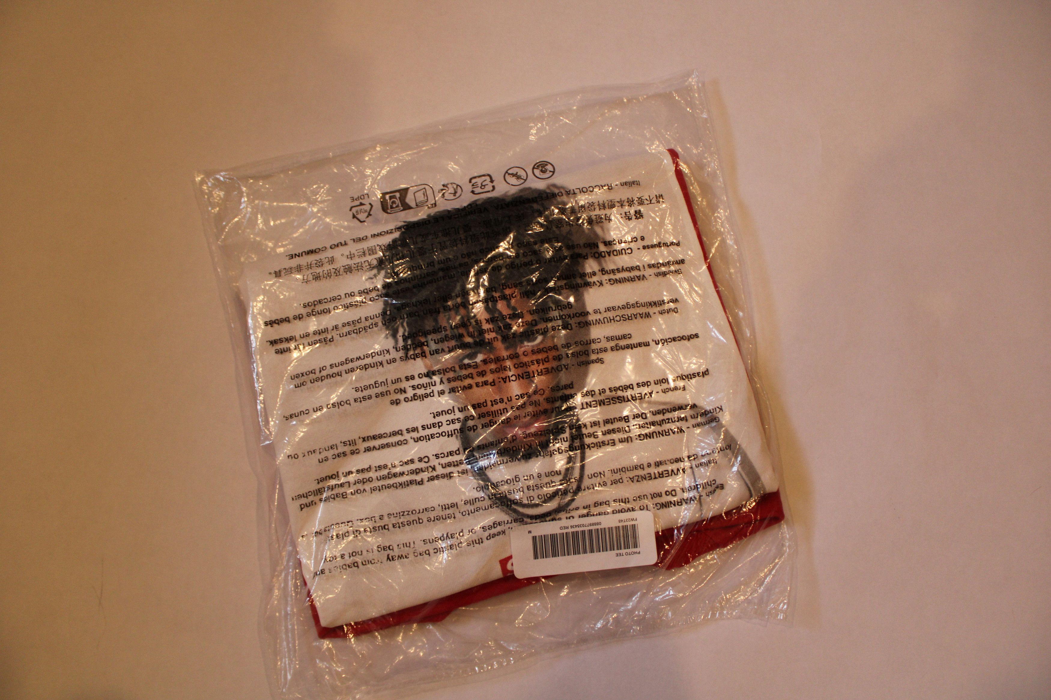Supreme Supreme NBA Youngboy Tee - Red Size ONE SIZE - 4 Thumbnail