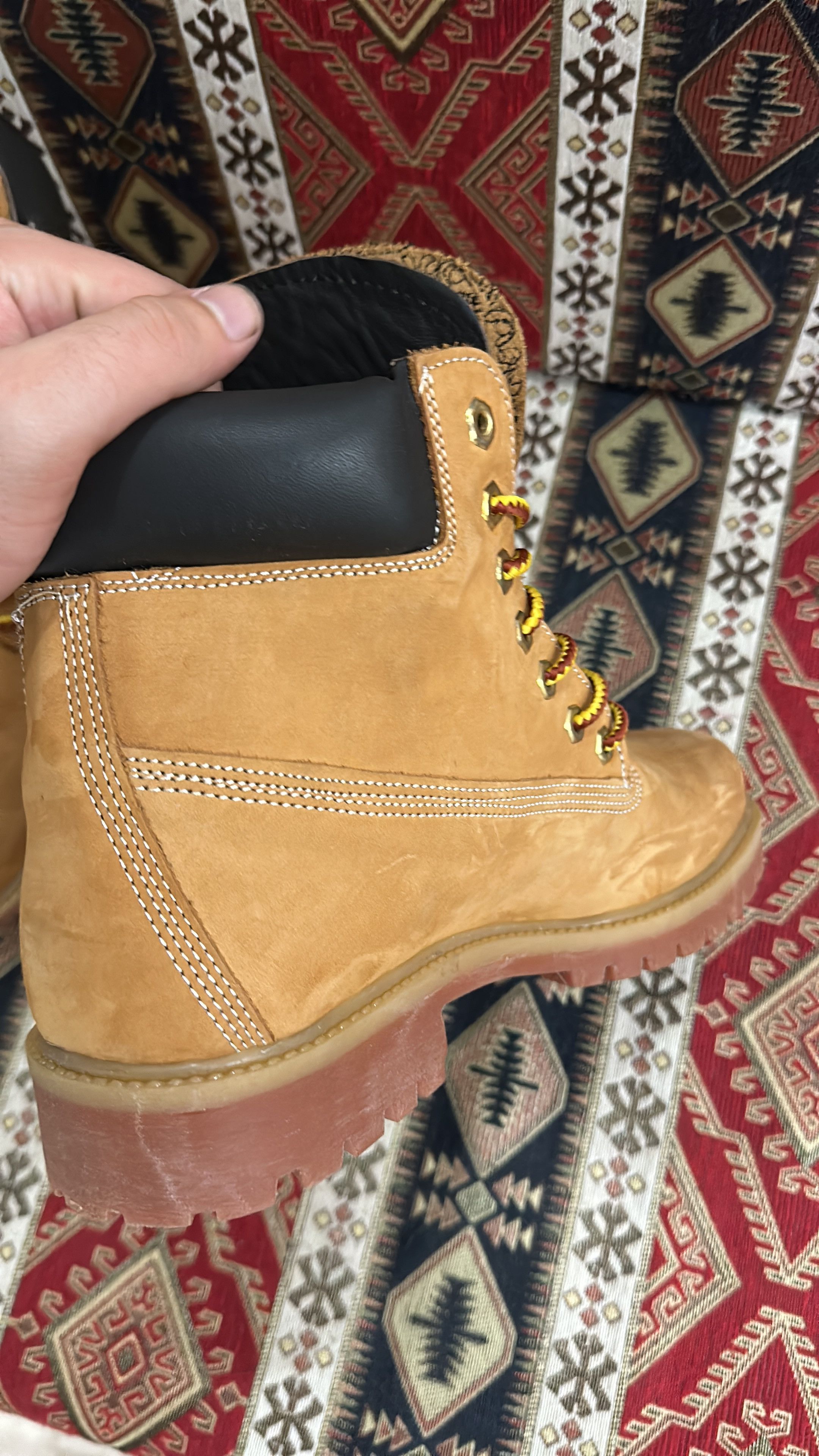 Derschutze Derschütze "yasmin v3" Boots Size 45 Timberland Style Size US 11 / EU 44 - 14 Thumbnail