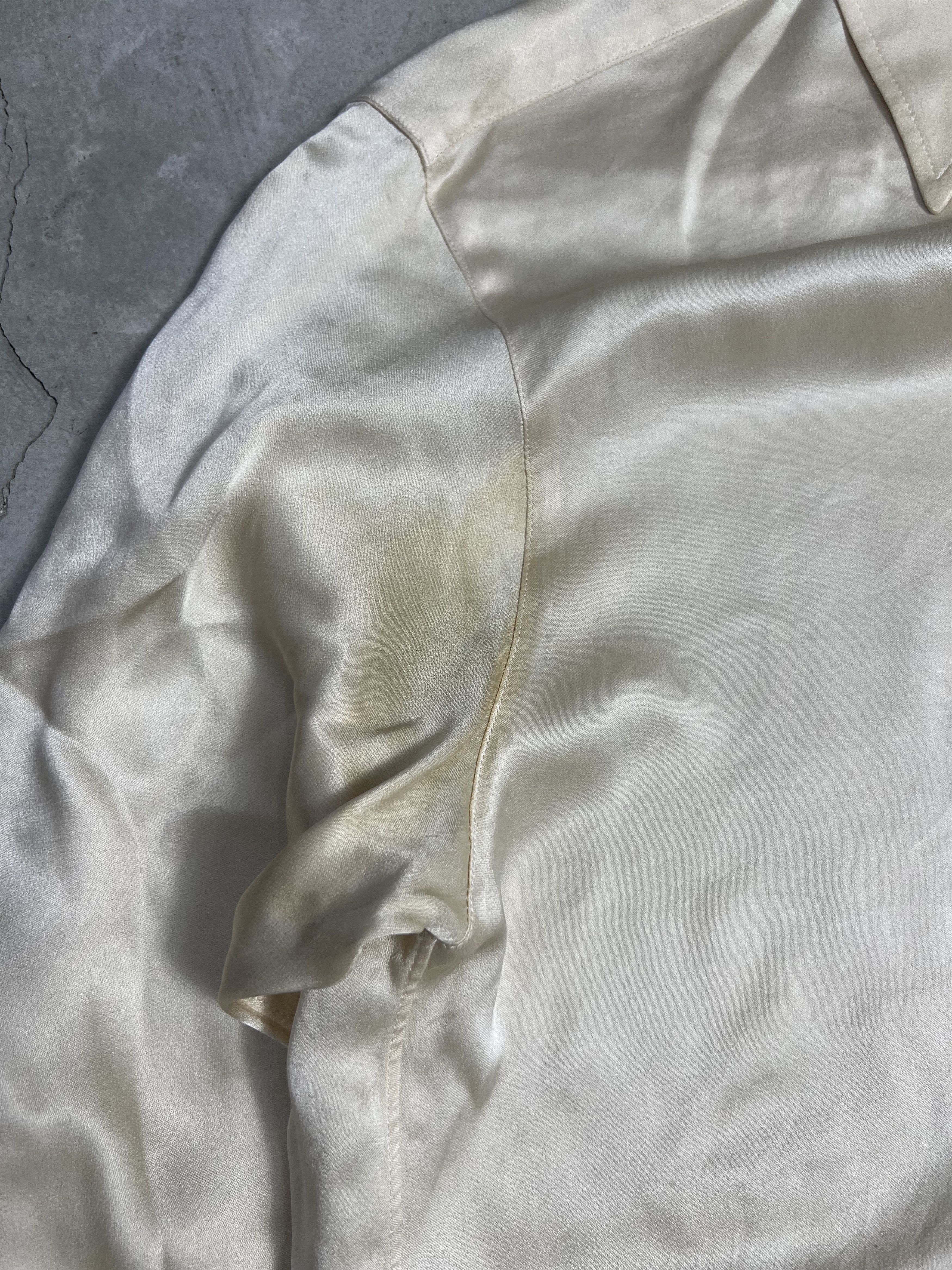 Chanel Vintage CHANEL Silk Buttons Up Shirt GTMPT386 Size L / US 10 / IT 46 - 6 Thumbnail