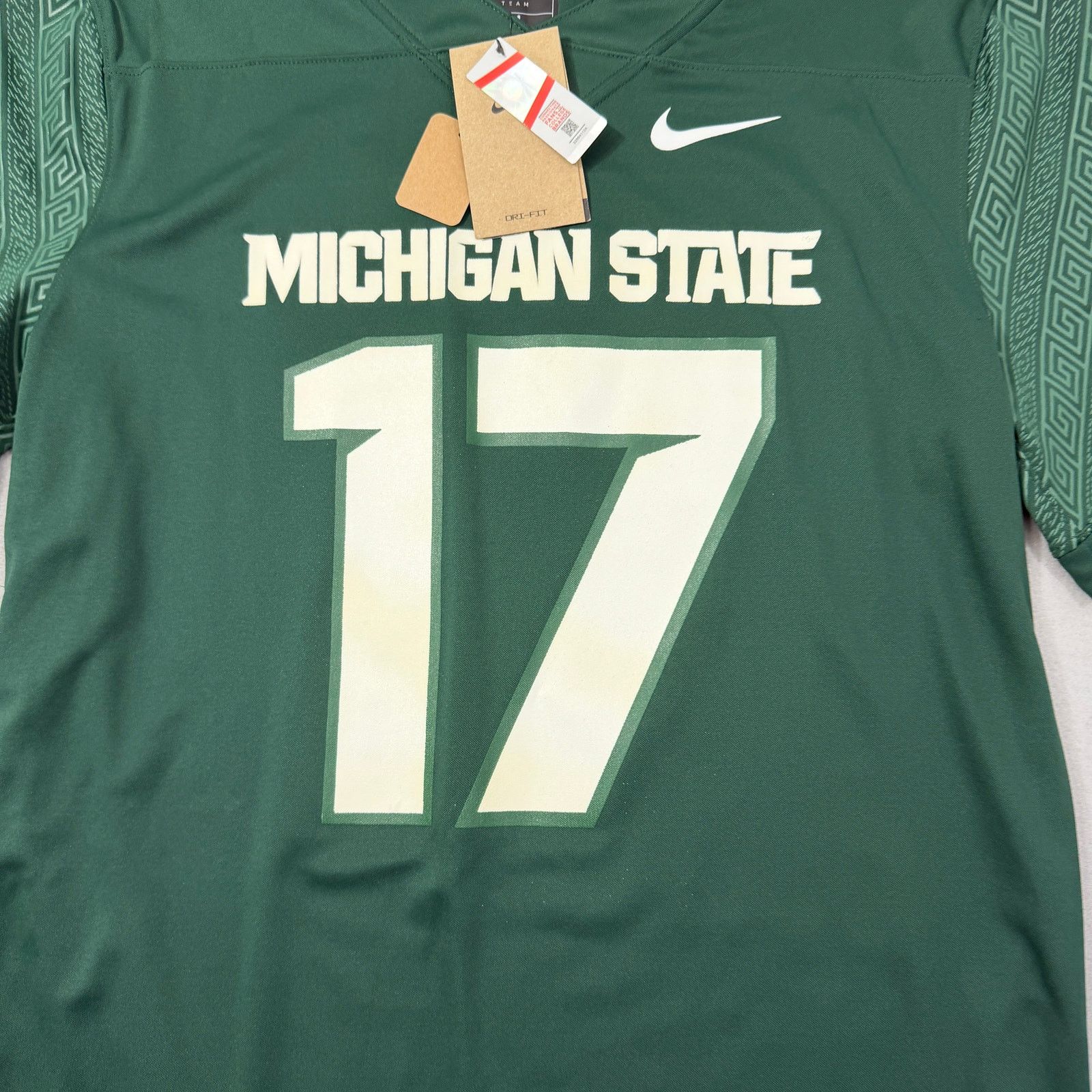 Nike Nike Michigan State Spartans Tre Mosley Jersey Medium NEW Size US M / EU 48-50 / 2 - 2 Thumbnail