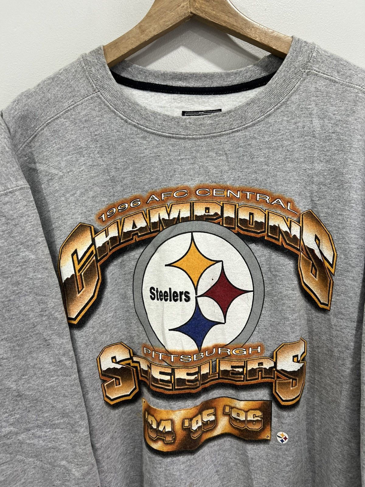 Vintage Vintage Pittsburgh Steelers Starter Sweater sweatshirt 90s Size US L / EU 52-54 / 3 - 2 Thumbnail
