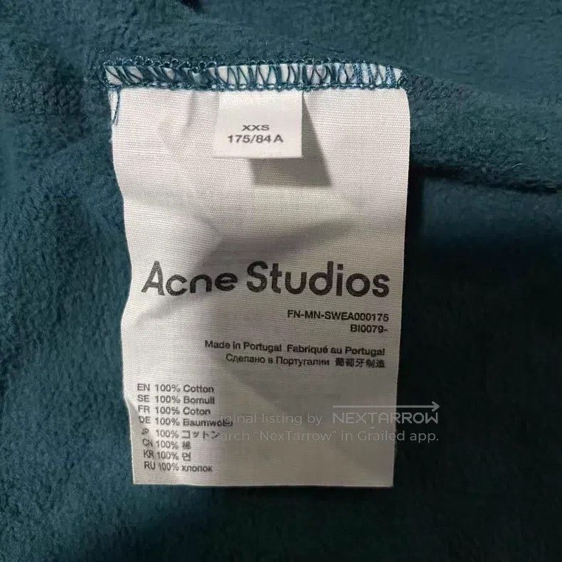 Acne Studios Acne Studios Water-washed Distressed Sweatshirt Size US XXS / EU 40 - 4 Thumbnail