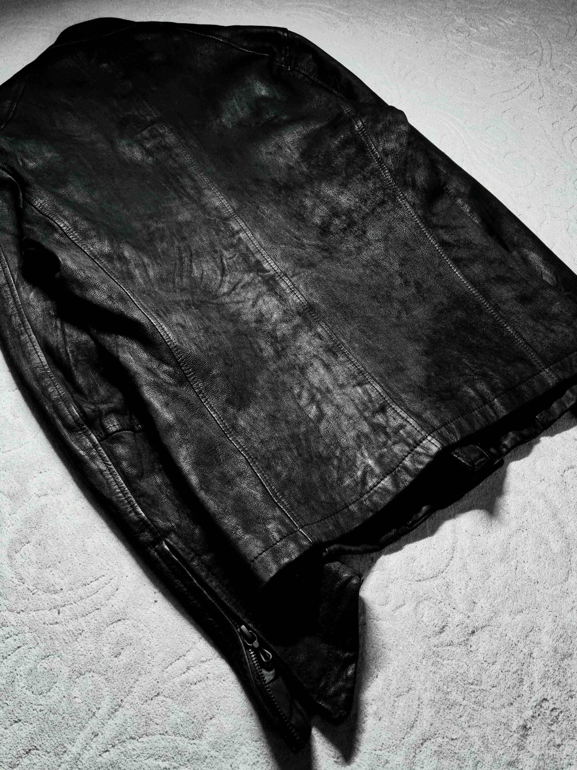 Tornado Mart Tornado Mart Blistered Goatskin Leather Jacket Size US S / EU 44-46 / 1 - 4 Thumbnail