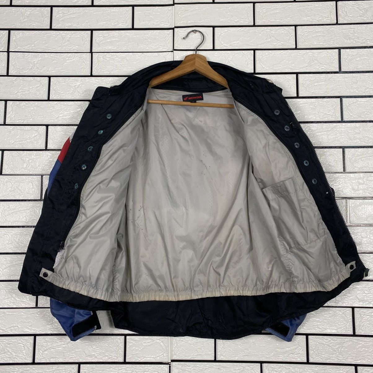 Honda 📌Vintage Biker Jacket Racing Honda Full Patches Big Logo Size US L / EU 52-54 / 3 - 14 Thumbnail