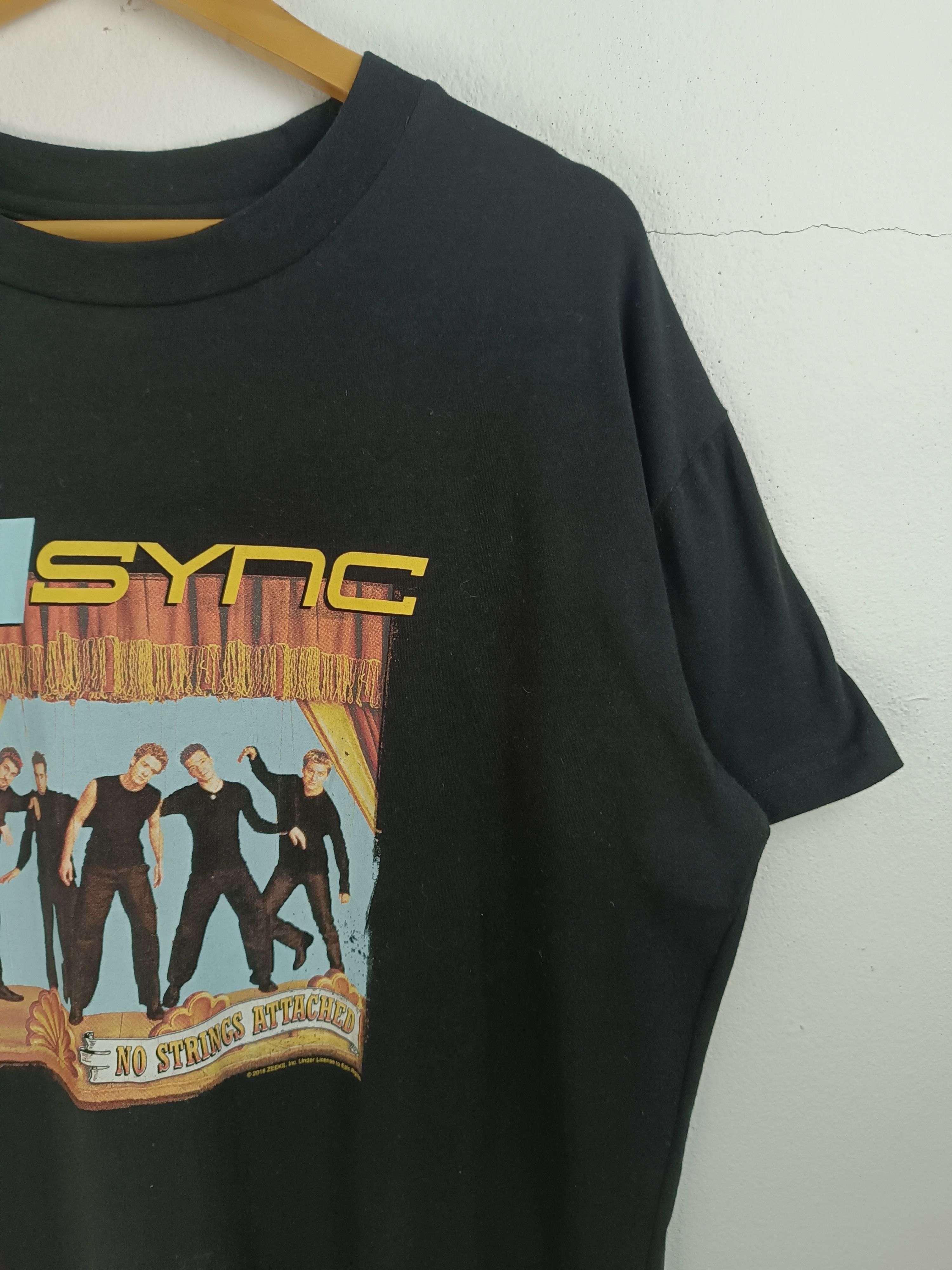 Band Tees VINTAGE NSYNC NO STRINGS ATTACHED backstreet otown take that Size US L / EU 52-54 / 3 - 6 Thumbnail