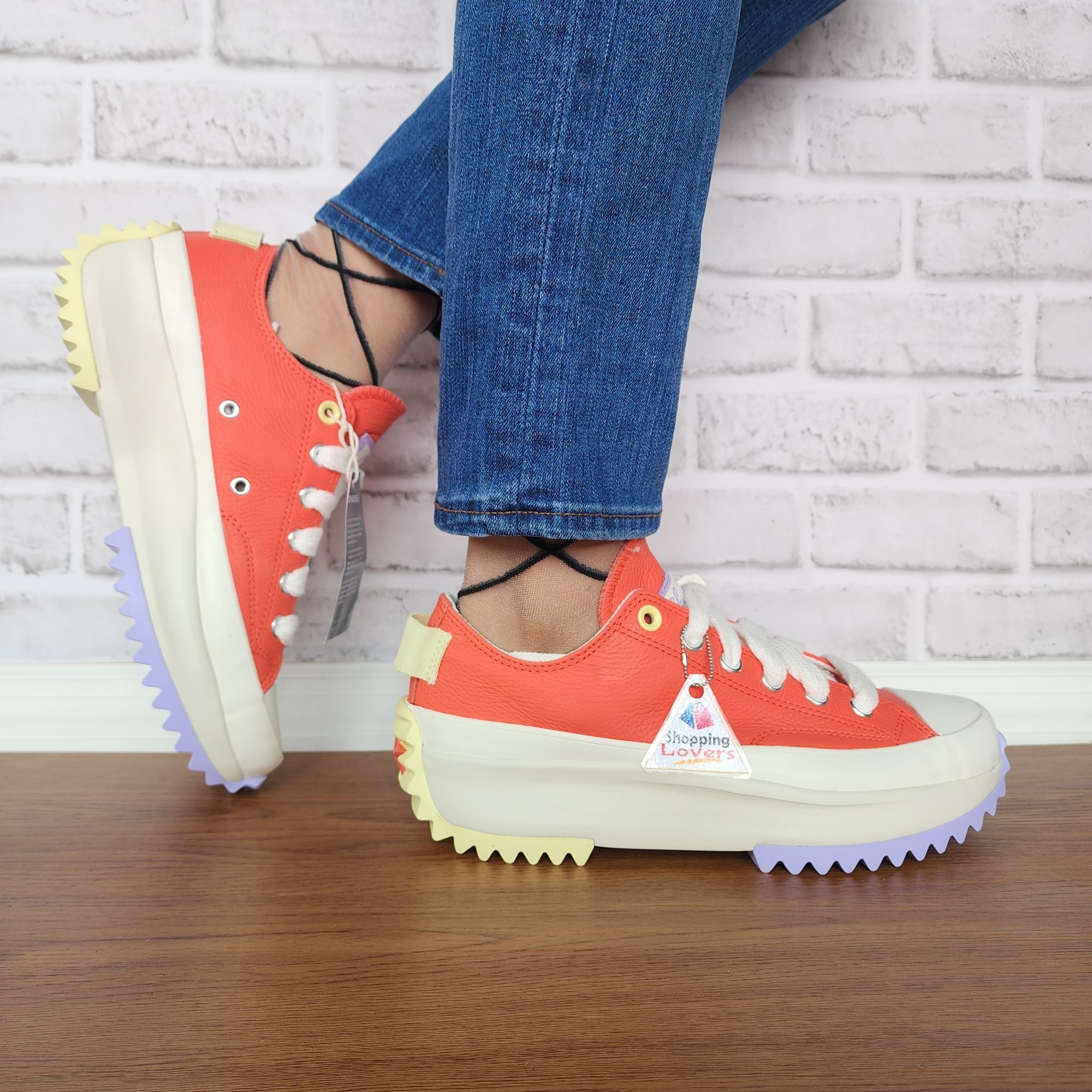 Converse ❤️Converse Run Star Hike Platform Color Pop Sz 6.5 Women's S Size US 6.5 / IT 36.5 - 1 Thumbnail
