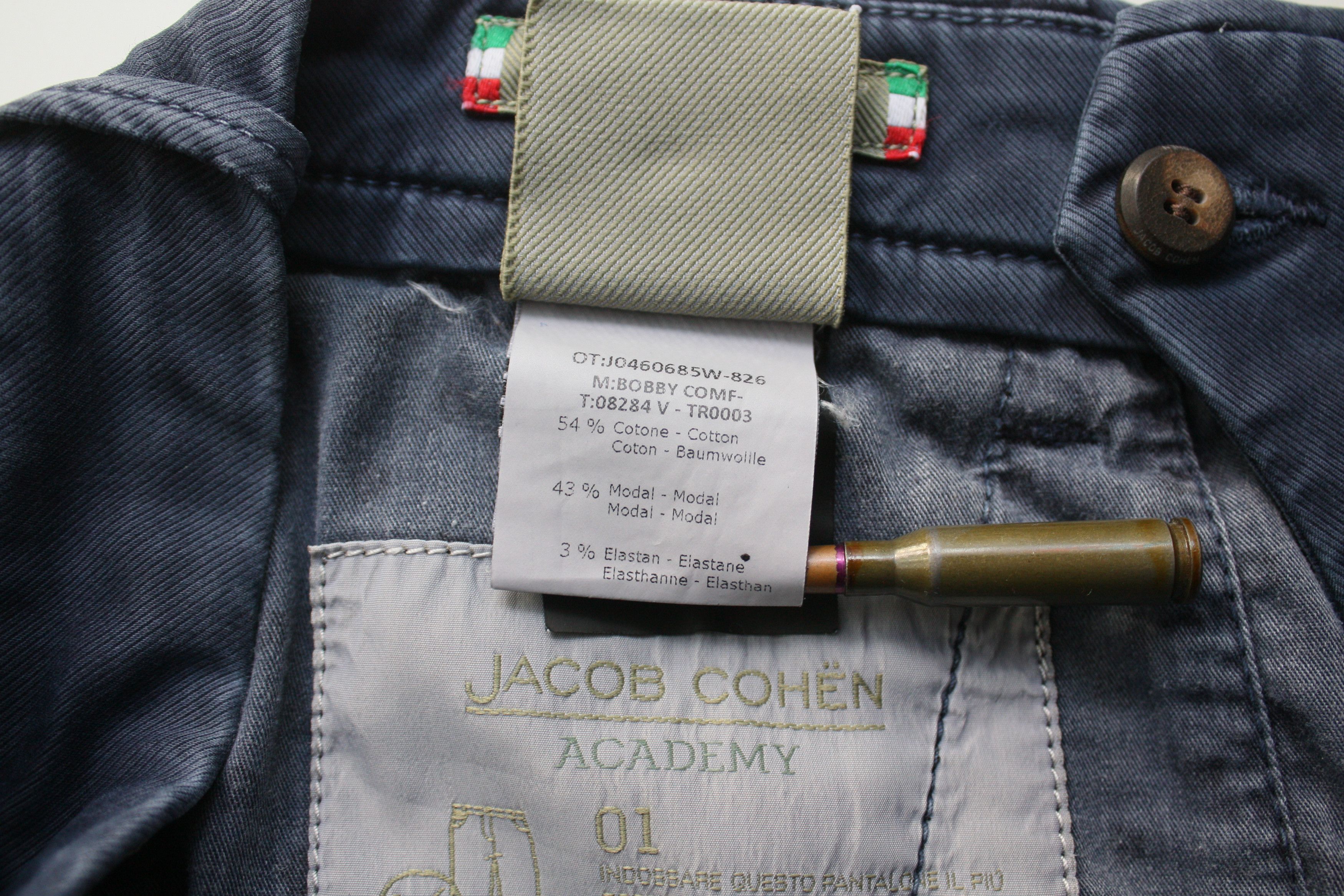 Jacob Cohen Jacob Cohen Navy Casual Pants Men's 29 Made In Italy Size US 29 - 8 Thumbnail