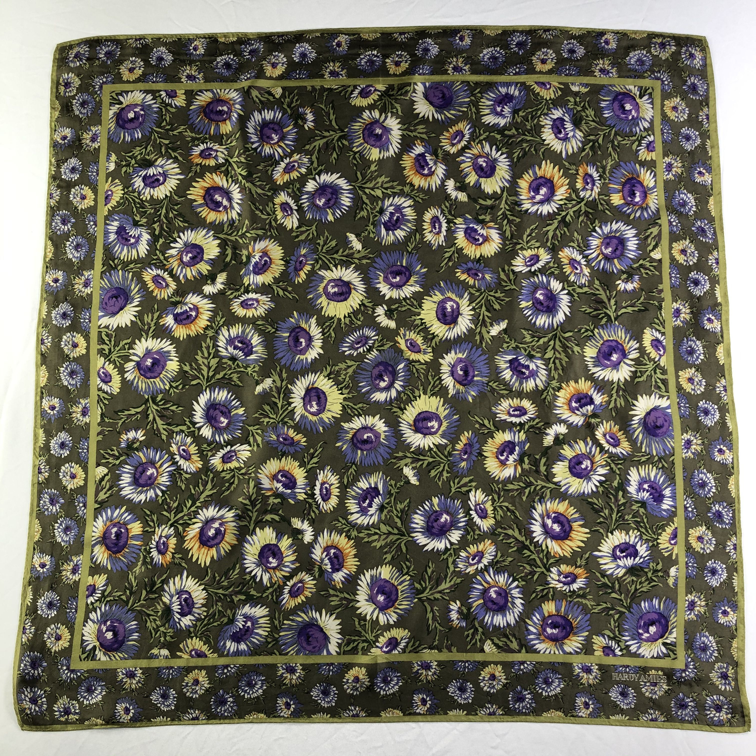Hardy Amies × Vintage Vintage Hardy Amies Silk Scarf Size ONE SIZE - 2 Thumbnail