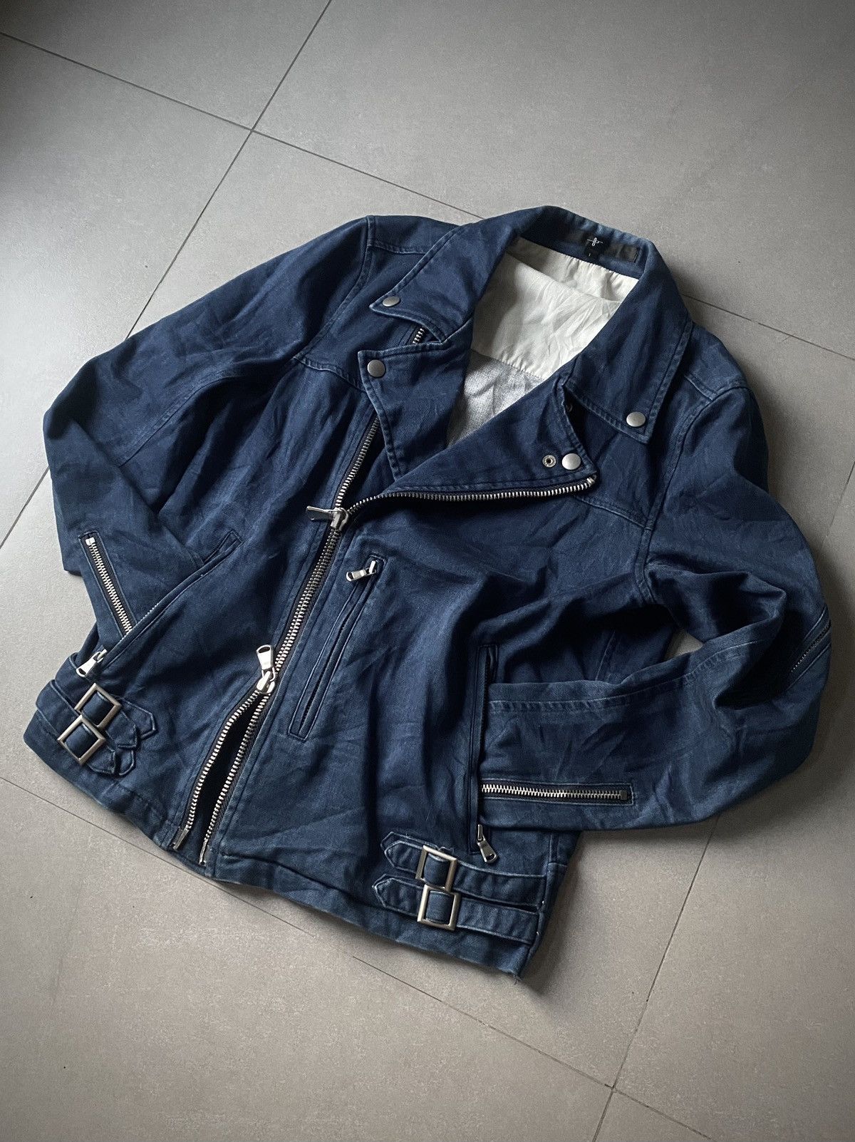 NO ID NO ID. Asymmetric Biker Jacket Size US M / EU 48-50 / 2 - 4 Thumbnail