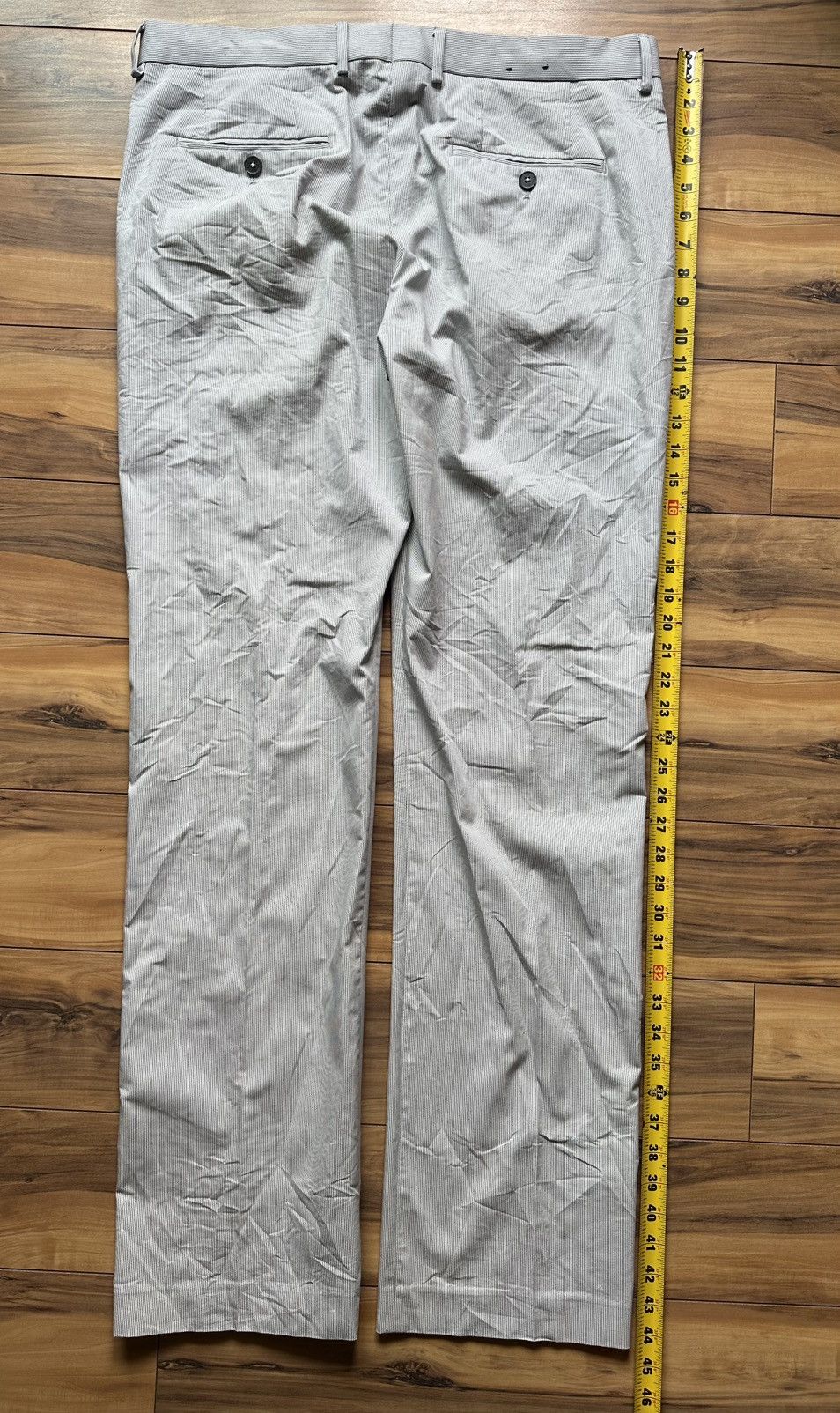 Express Men's Gray Pants Size US 34 / EU 50 - 6 Thumbnail