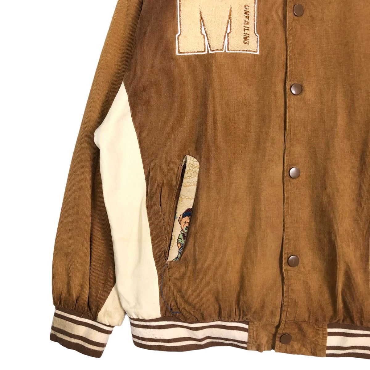 Cartoon Network 🔥VINTAGE BOMBER JACKET HOOK CARTOON BIG LOGO OVER PRINT Size US L / EU 52-54 / 3 - 4 Thumbnail
