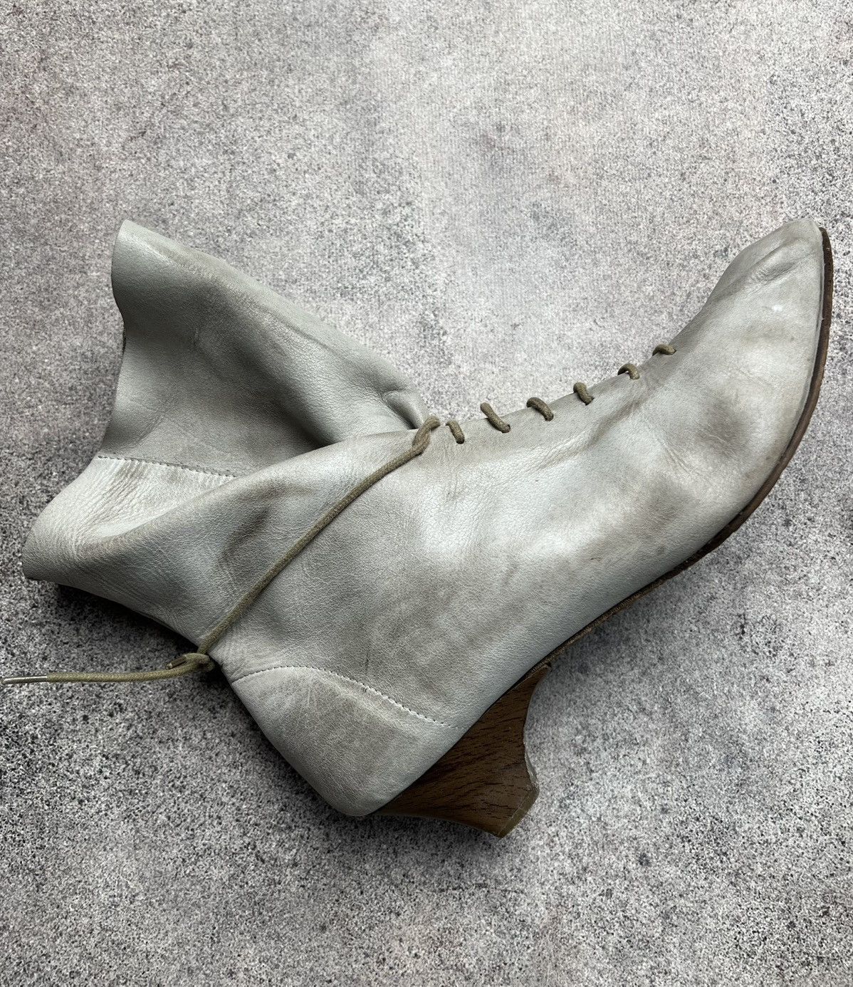 Vintage Vintage genuine leather faded heels shoes Size US 8 / EU 41 - 3 Thumbnail