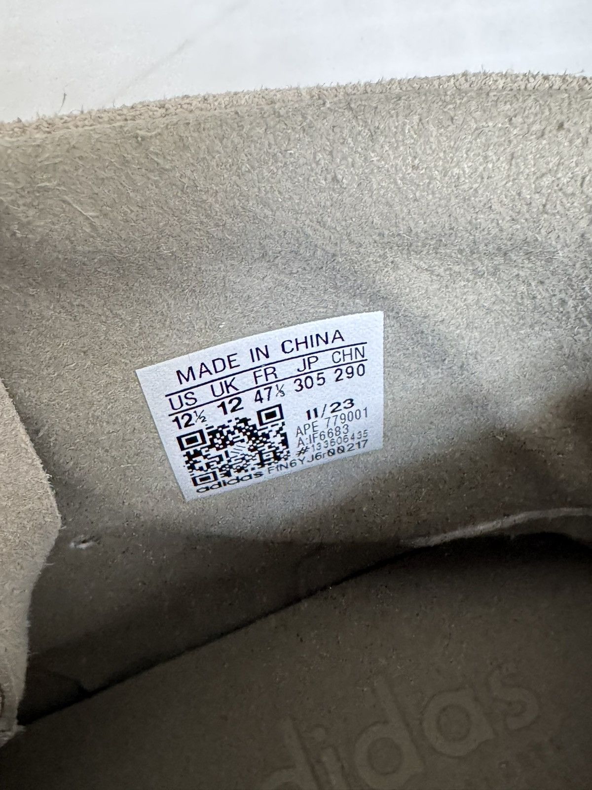 Adidas × Fear of God adidas Fear of God Athletics x '86 High Sesame - IF6683 Size US 12.5 / EU 45-46 - 3 Thumbnail