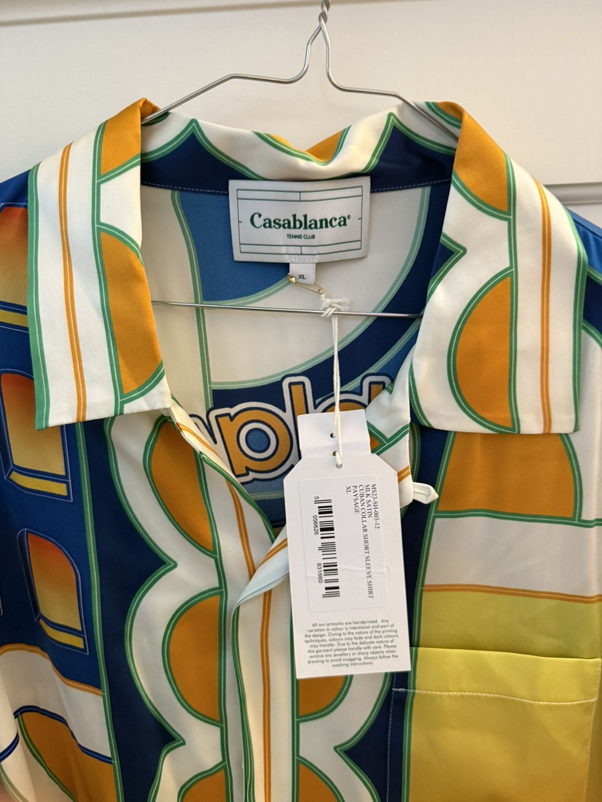Casablanca Casablanca Silk Paysage Long Sleeve Shirt Size US XL / EU 56 / 4 - 3 Thumbnail