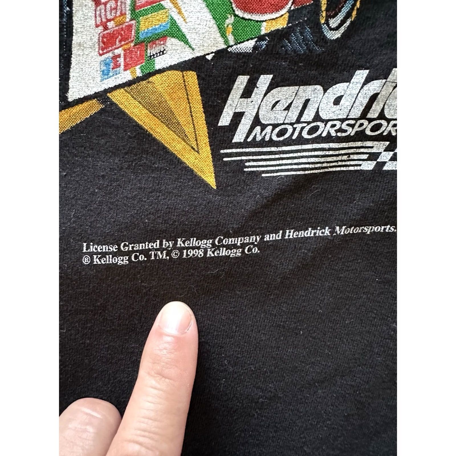 Chase Authentics VINTAGE Chase Authentics Nascar Tee Shirt Mens 90s Black Size M Racing Logo Graphic Print Size US M / EU 48-50 / 2 - 8 Thumbnail