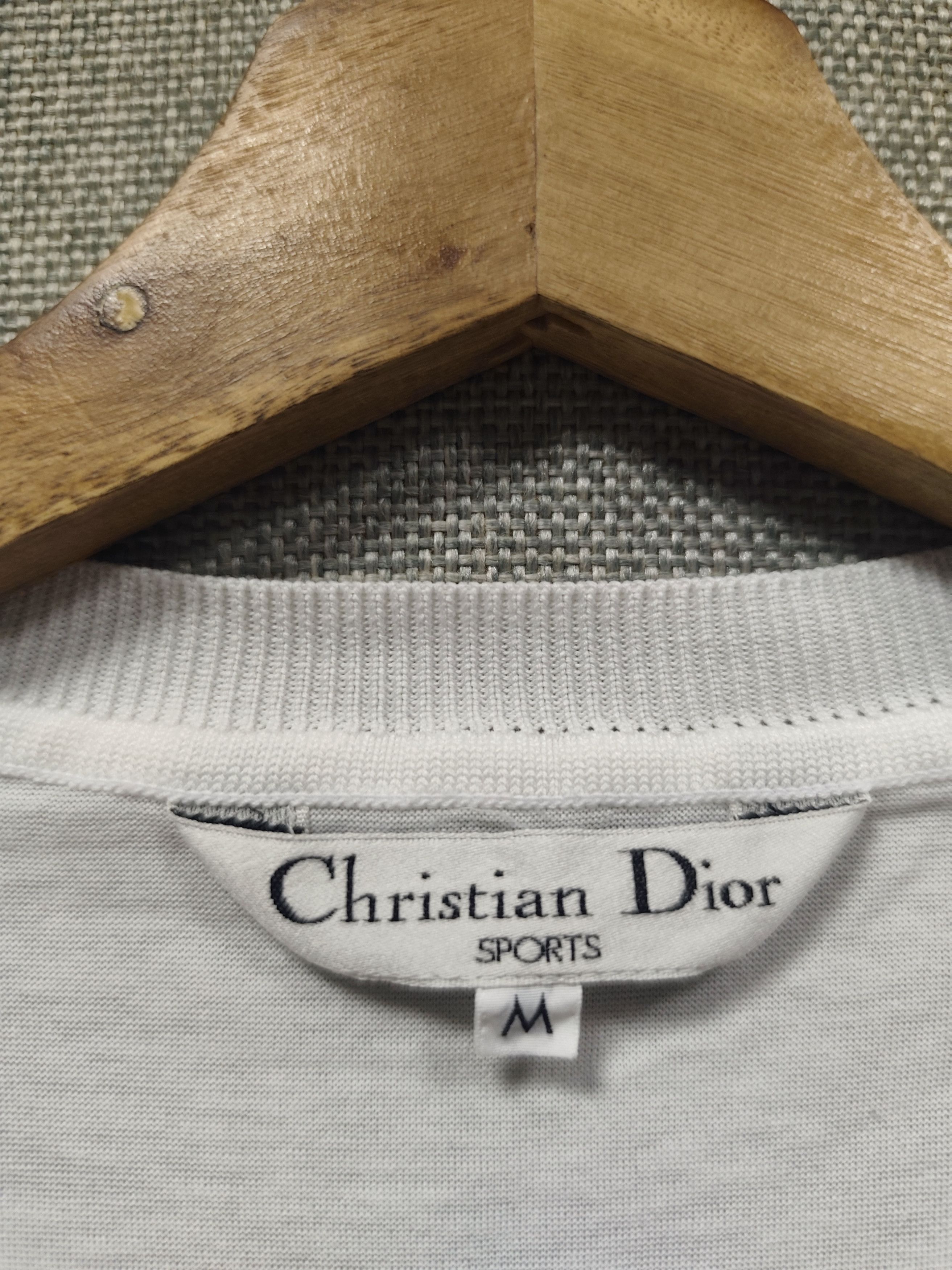Christian Dior Monsieur Christian Dior Sports Embroidered Crop Tops Size M / US 6-8 / IT 42-44 - 6 Thumbnail