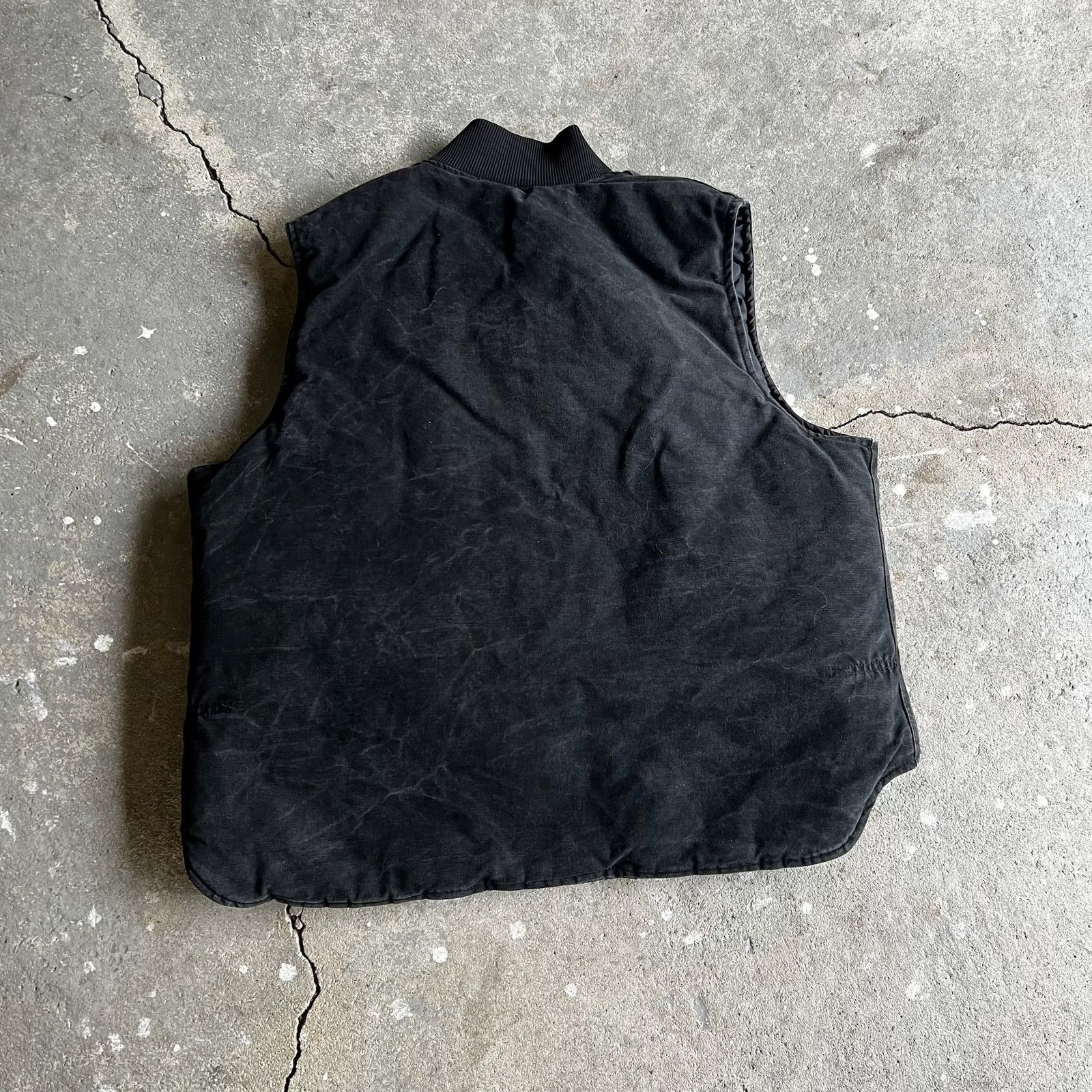 Carhartt × Vintage Carhartt black quilt lined work wear vest Size US L / EU 52-54 / 3 - 3 Thumbnail