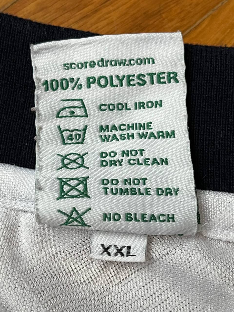 Vintage Score Draw soccer jersey England national team tee Size US XXL / EU 58 / 5 - 5 Thumbnail