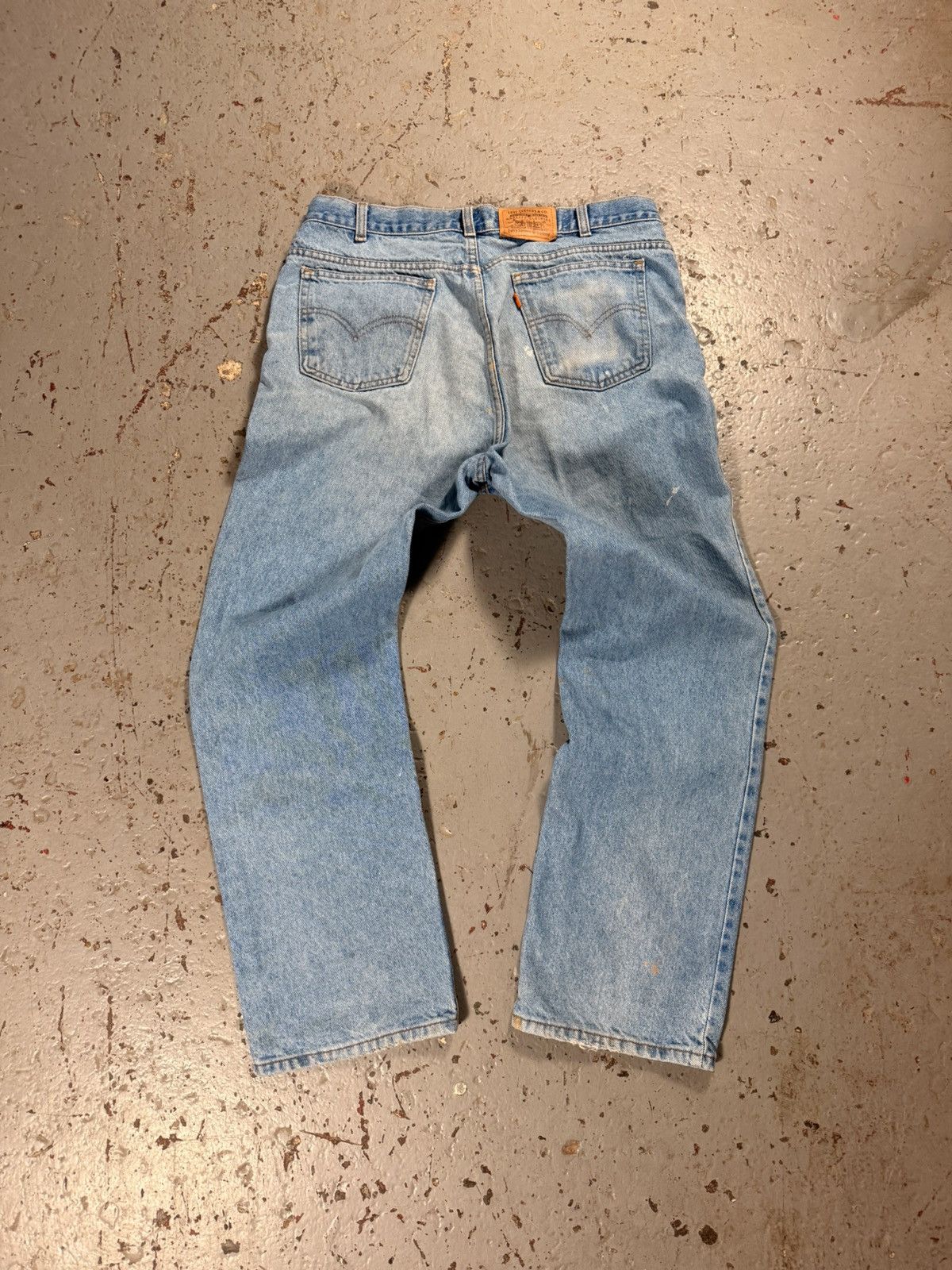 Levi's Vintage Paint Splash Classic Orange Tag Levi Denim Pants Size US 36 / EU 52 - 5 Thumbnail