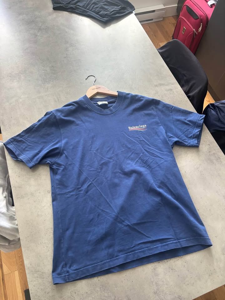 Balenciaga Balenciaga Campaign Logo T-Shirt Size US L / EU 52-54 / 3 - 3 Thumbnail