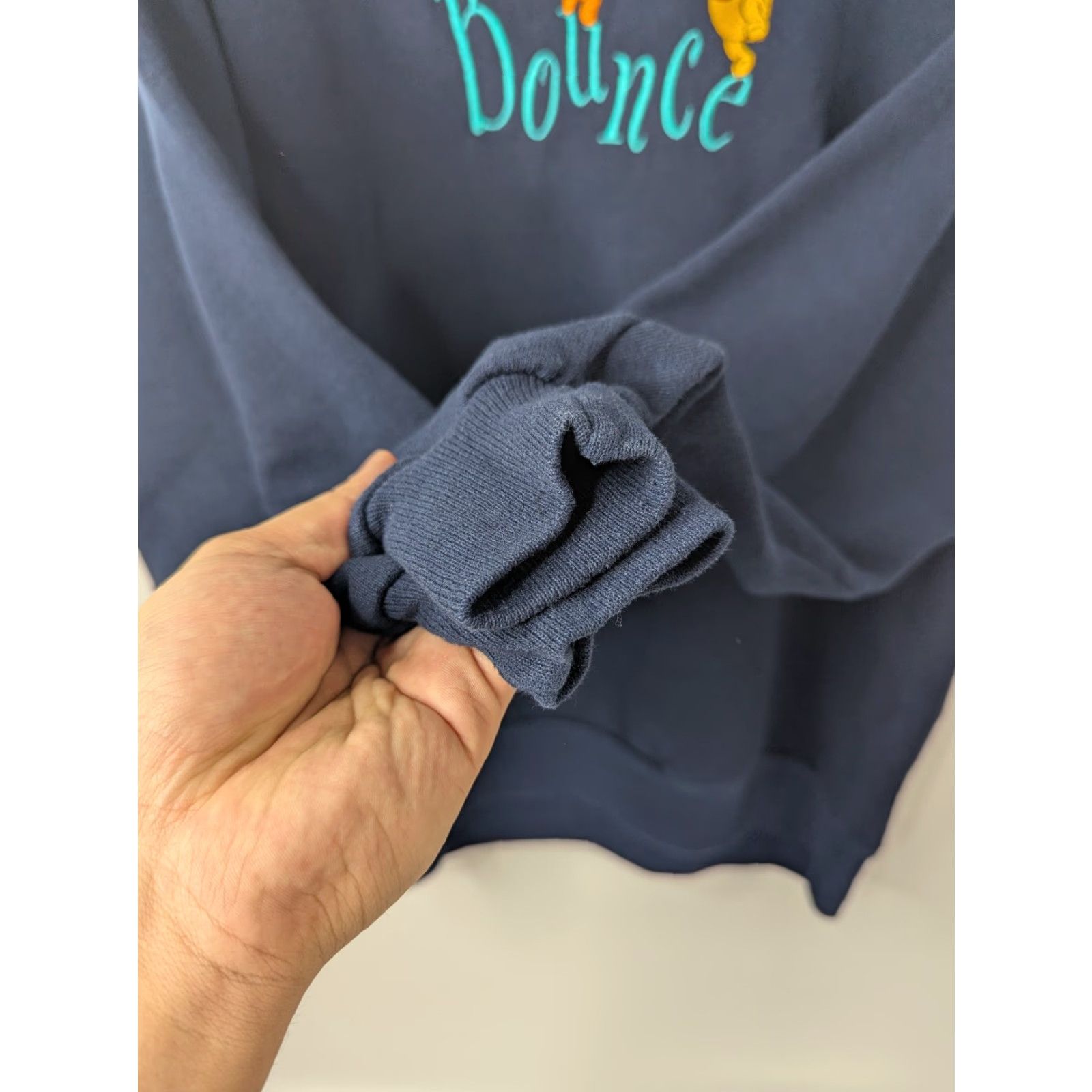 Disney VINTAGE Disney Sweatshirt Pullover Crew Neck Long Sleeve XL Blue Men 90s Disney Winnie The Pooh Sweatshirt Crew Neck Blue XL Mens Size US XL / EU 56 / 4 - 4 Thumbnail