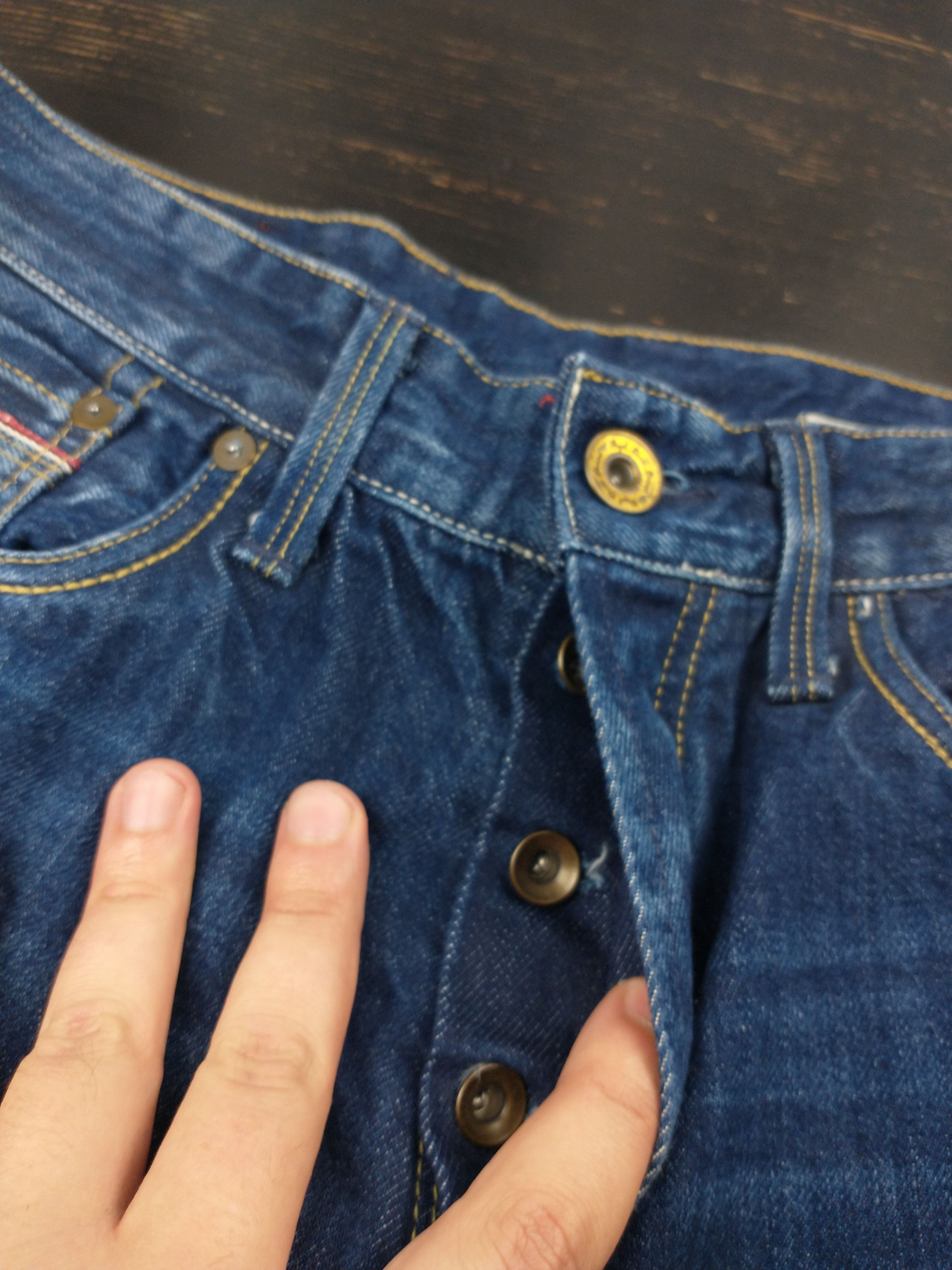 Jack & Jones Erik Royal Selvedge Jeans Size 32 x 32 Made in Italy Size US 32 / EU 48 - 6 Thumbnail