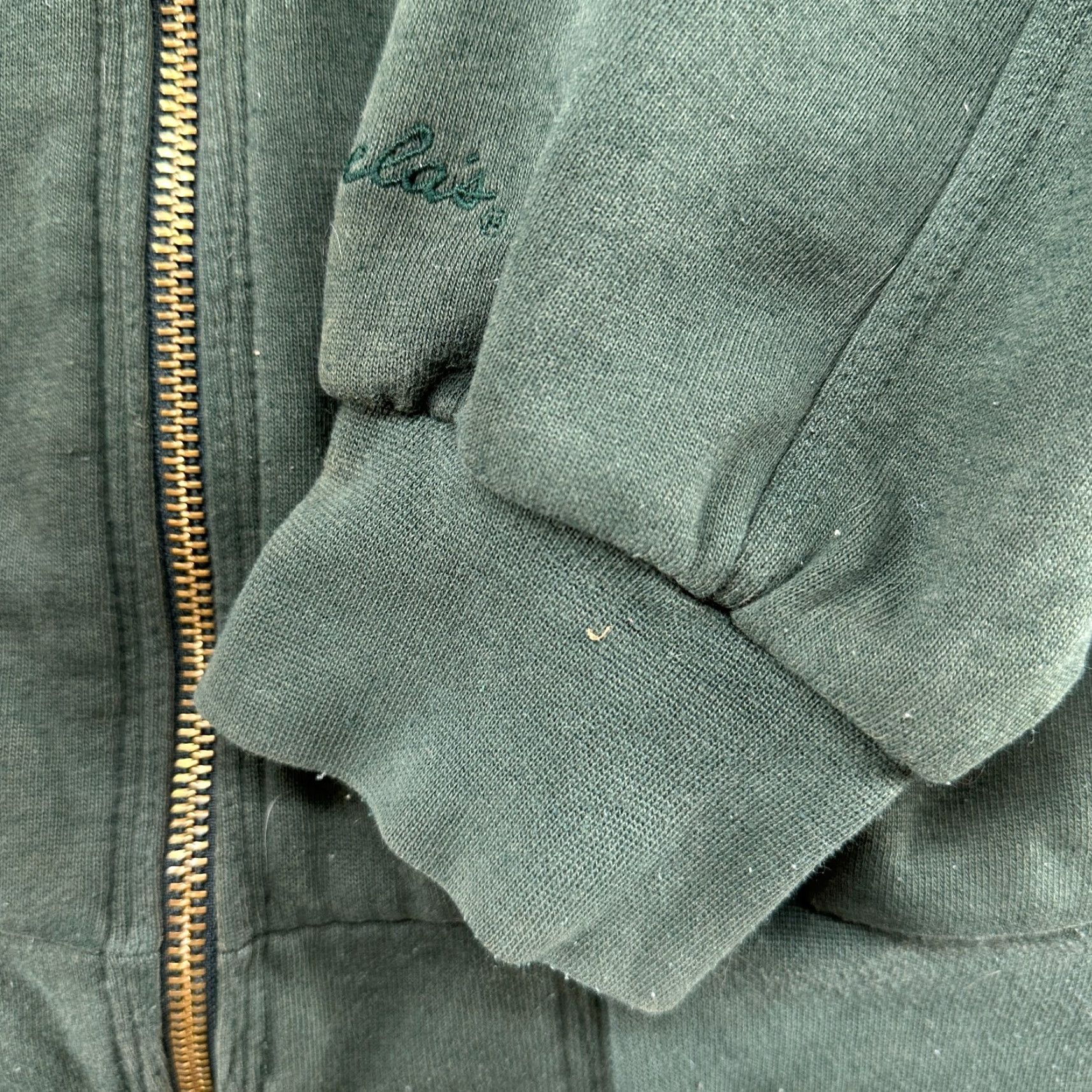 Vintage VINTAGE Cabela's Hoodie Men L Green Full Zip Cotton Thermal Lined Heavyweight 90s Size US L / EU 52-54 / 3 - 7 Thumbnail
