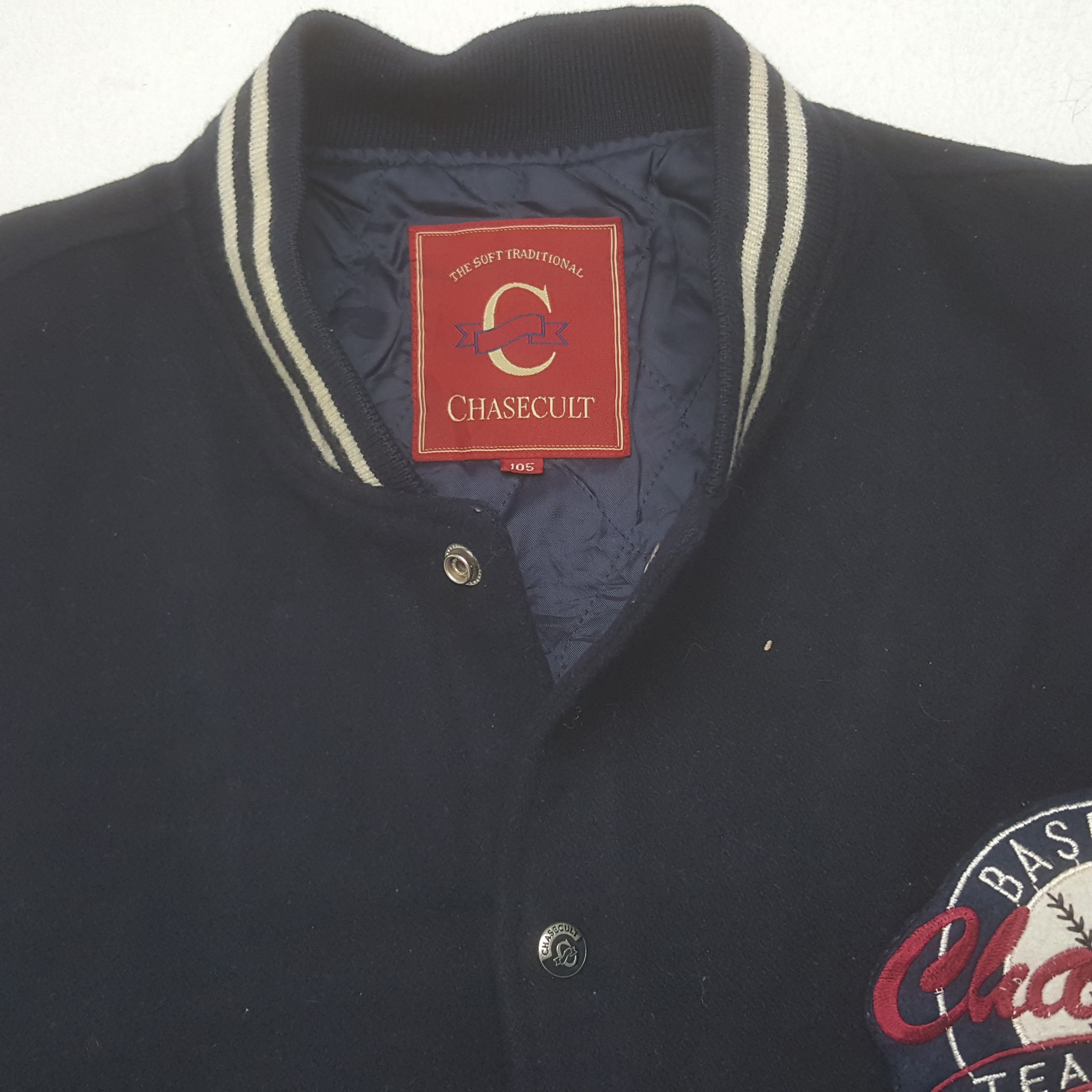 MLB × Vintage Vintage Chasecult Baseball Team MLB Sport Varsity Jacket Size US XL / EU 56 / 4 - 5 Thumbnail