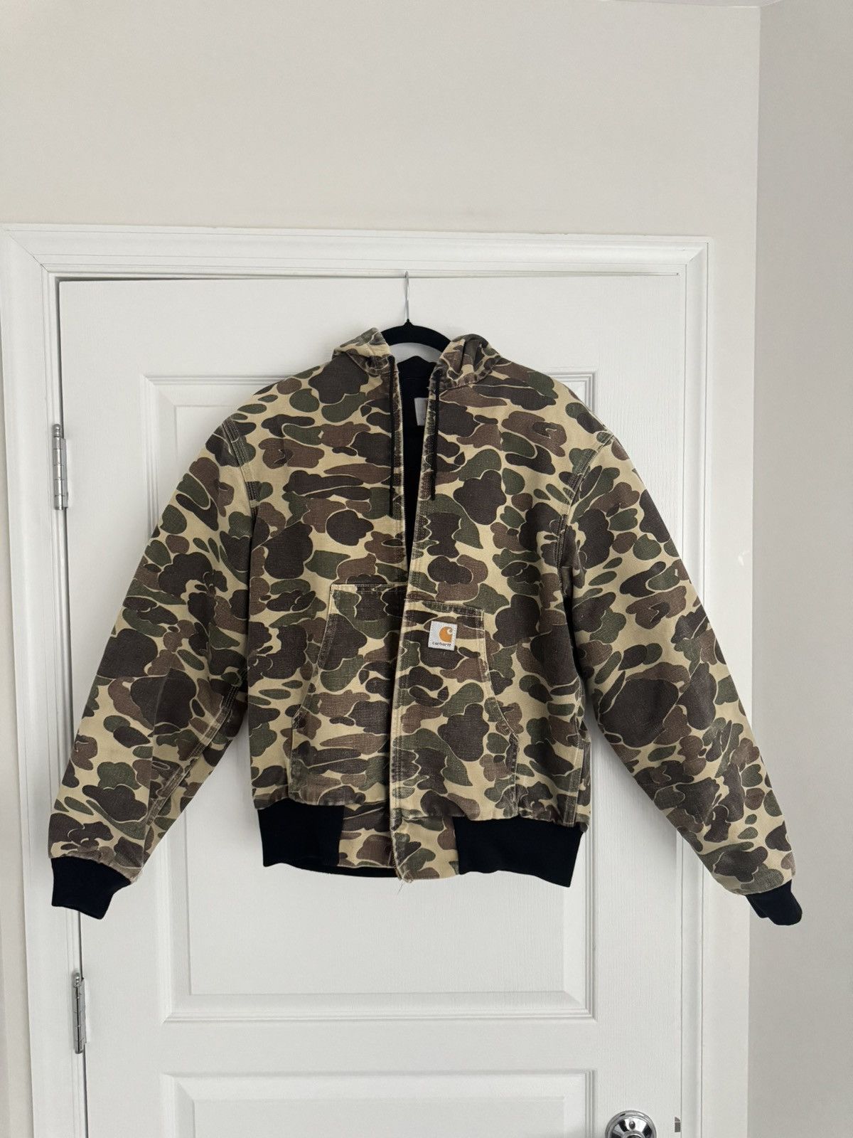 A BATHING APE×Carhartt ダウンジャケット Carhartt Bape Jacket | Grailed