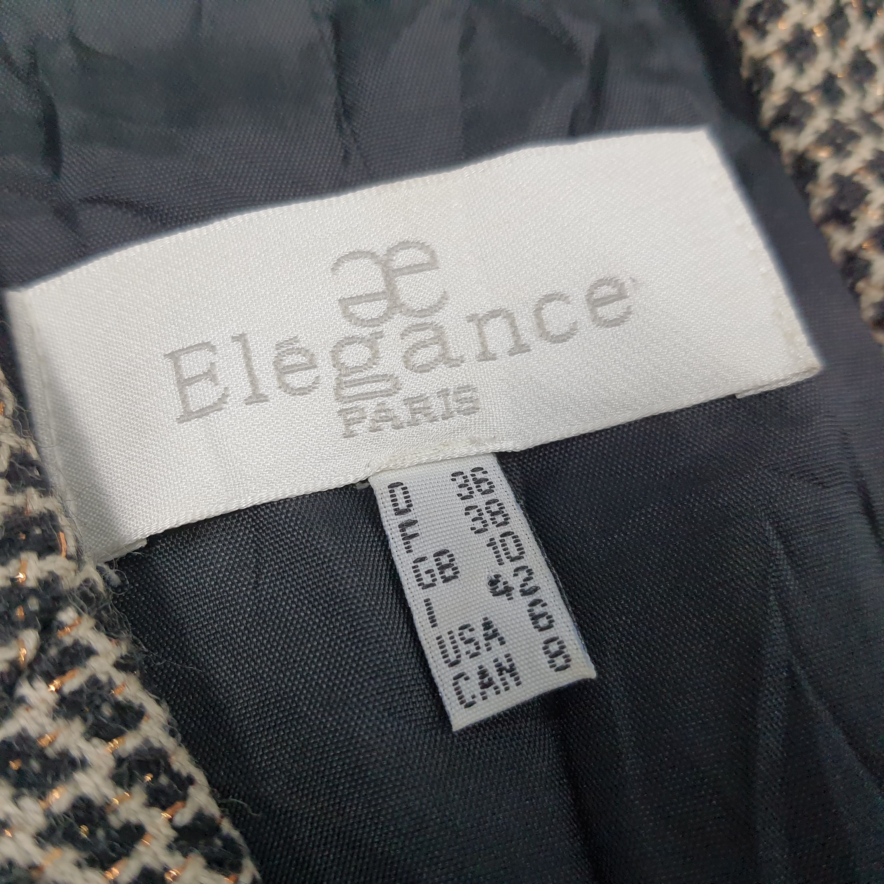 Designer × Vintage Vintage Elegance Paris Luxury Blazers Size M / US 6-8 / IT 42-44 - 4 Thumbnail