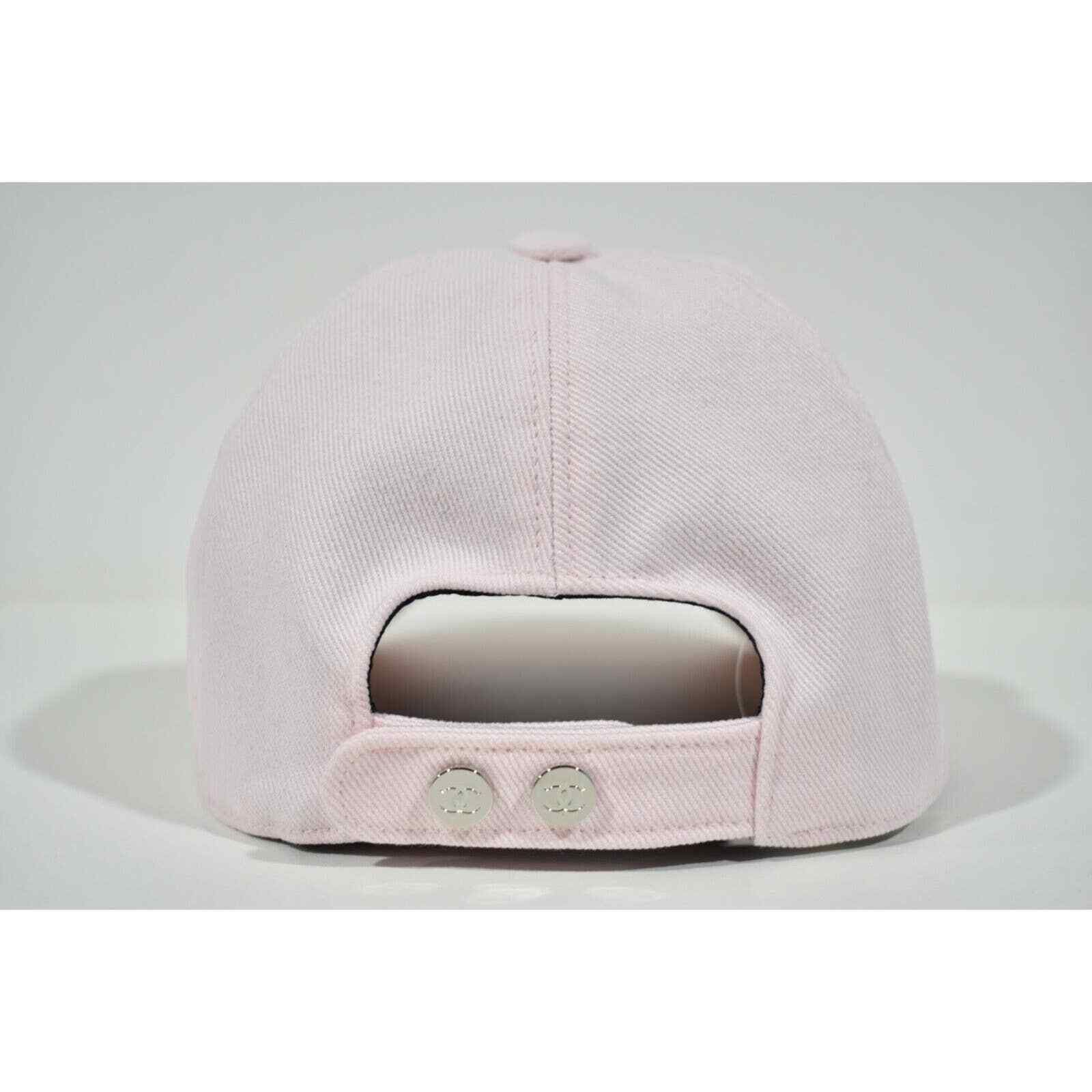 Chanel Chanel 22P Gold Sequin CC Logo Baseball Cap Curved Peak Hat Size ONE SIZE - 10 Thumbnail