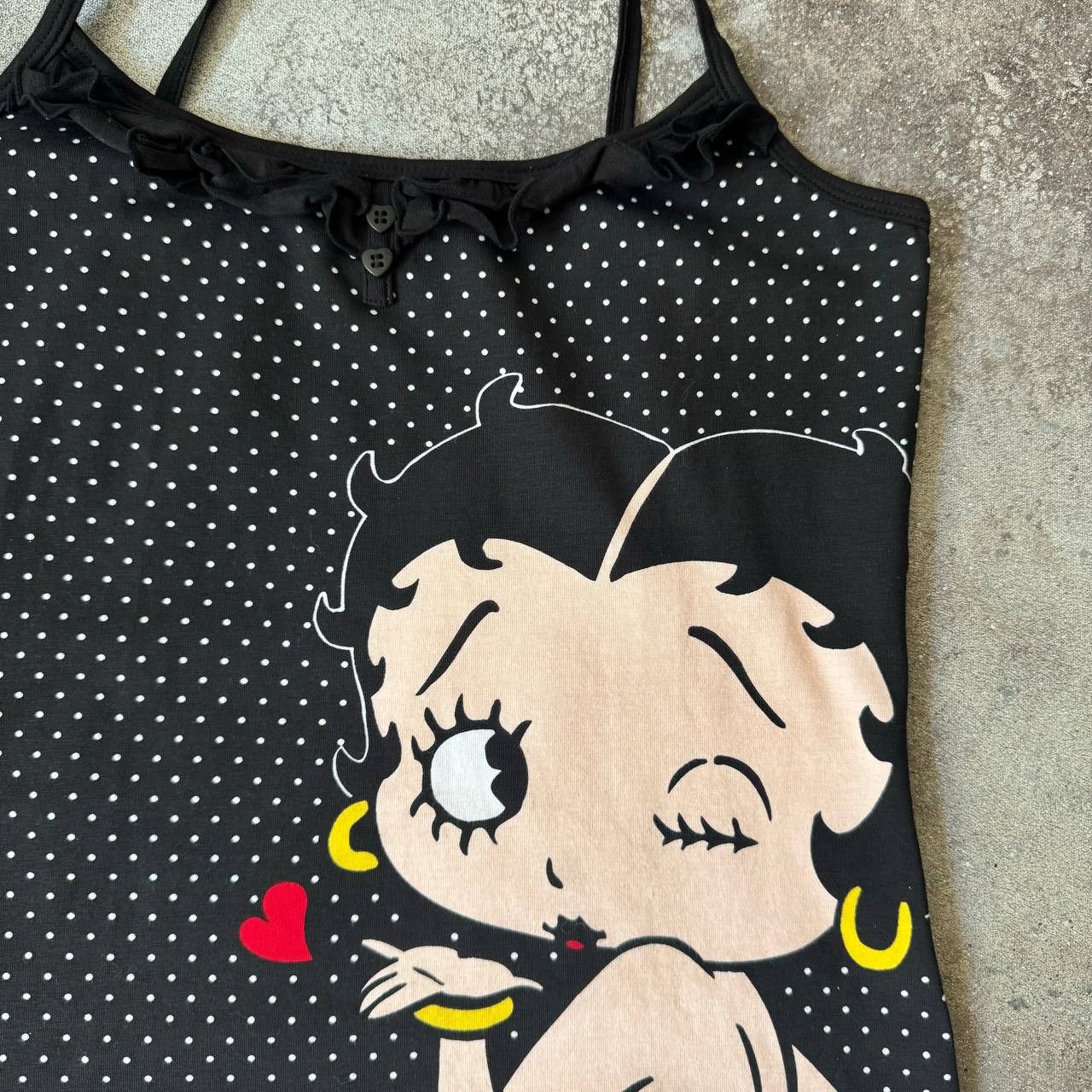 Hysteric Glamour × Japanese Brand Betty Boop Y2K Vintage Super Sexy Tank Top Size S / US 4 / IT 40 - 3 Thumbnail