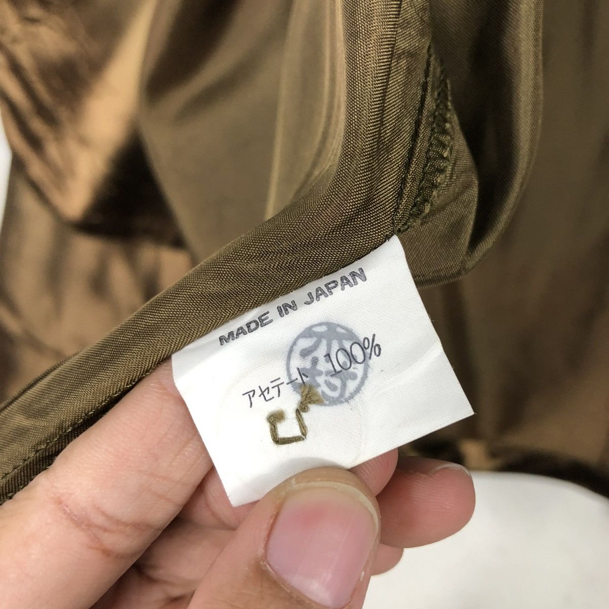Yohji Yamamoto 🔥VINTAGE Y’S YOHJI YAMAMOTO SATIN JACKET Size US M / EU 48-50 / 2 - 11 Thumbnail