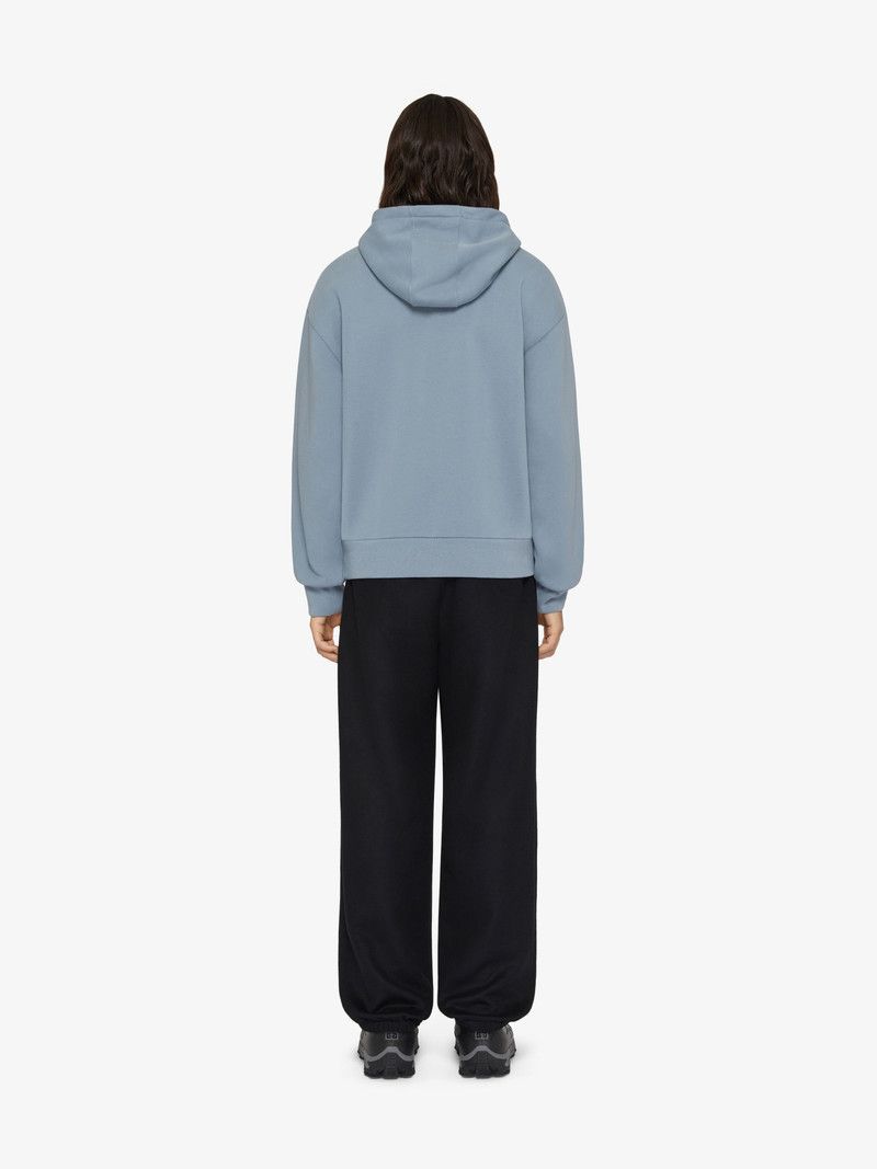 Givenchy o1n1vont0326 Zipped Hoodie in Blue Size US L / EU 52-54 / 3 - 3 Thumbnail