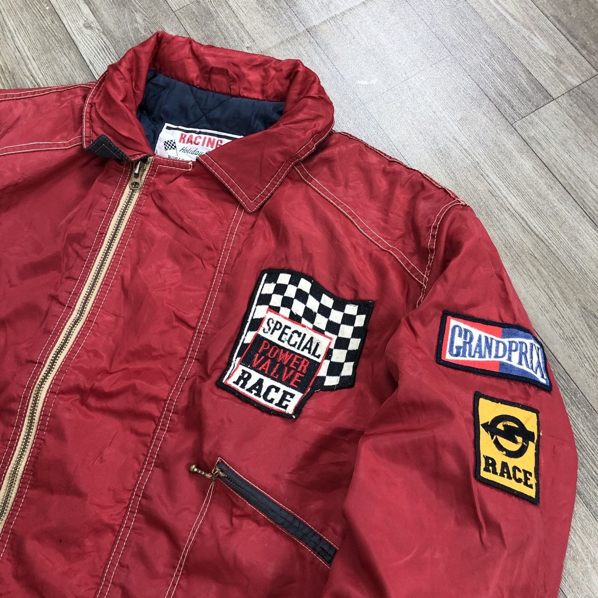 Formula 1 × Vintage Vintage Formula 1 World Championship Racing Bomber Jacket Size US L / EU 52-54 / 3 - 4 Thumbnail