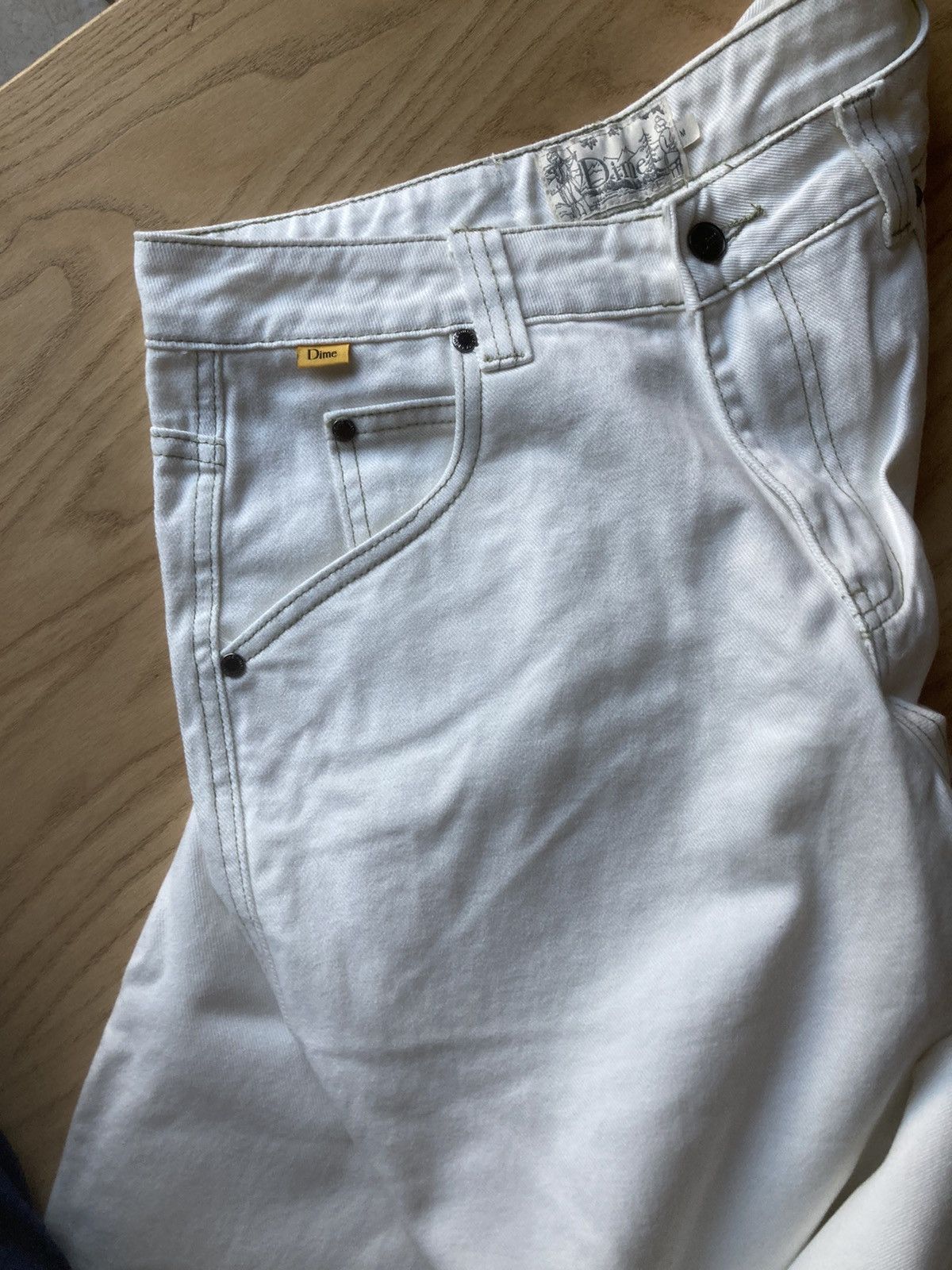 Dime × Vintage Dime baggy denim white Size US 36 / EU 52 - 3 Thumbnail