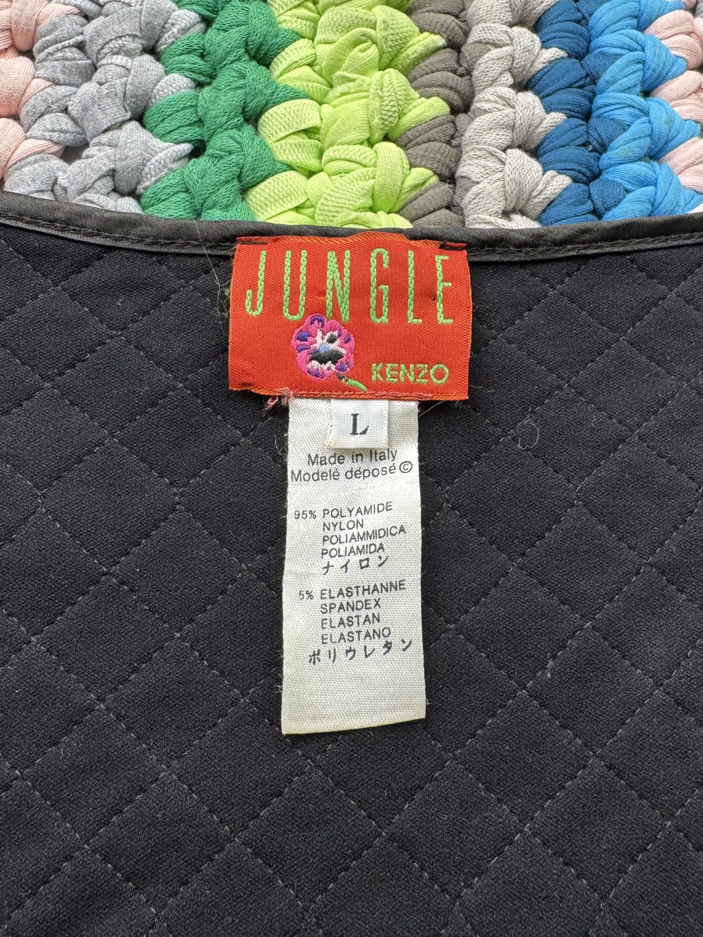 Kenzo Jungle Kenzo Vintage Velour Dress With Long Sleeve (V7)(D10) Size M / US 6-8 / IT 42-44 - 4 Thumbnail