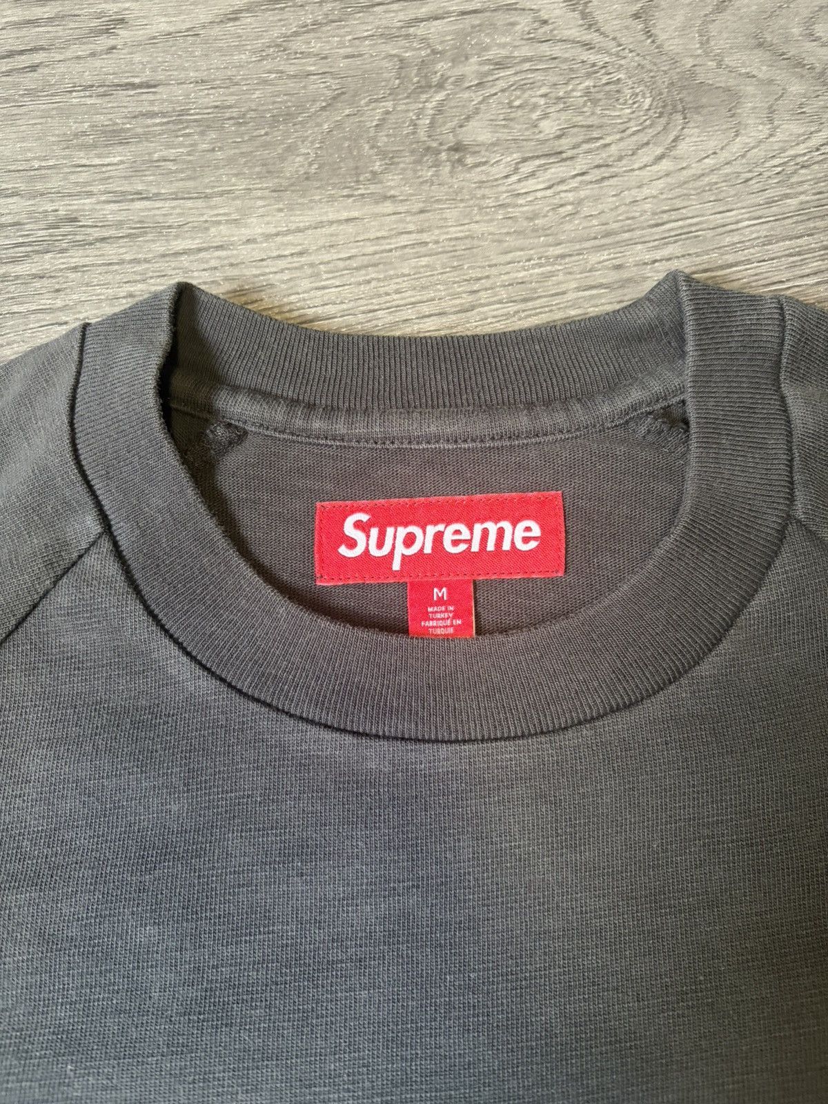 Supreme Supreme rhinestone raglan tee Size US M / EU 48-50 / 2 - 3 Thumbnail