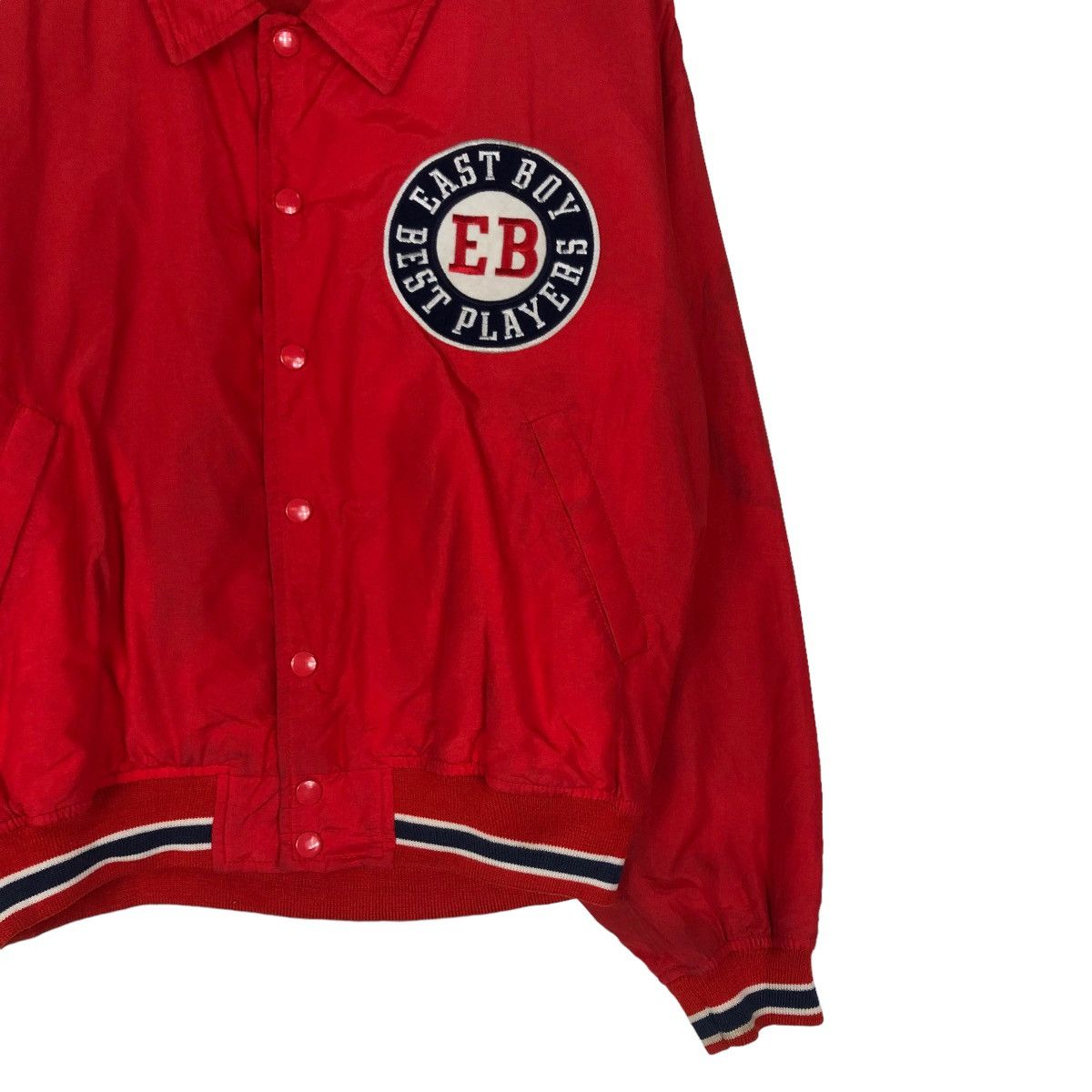 Japanese Brand 📌VINTAGE BOMBER JACKET EAST BOY EMBROIDERY BIG LOGO Size US M / EU 48-50 / 2 - 15 Thumbnail