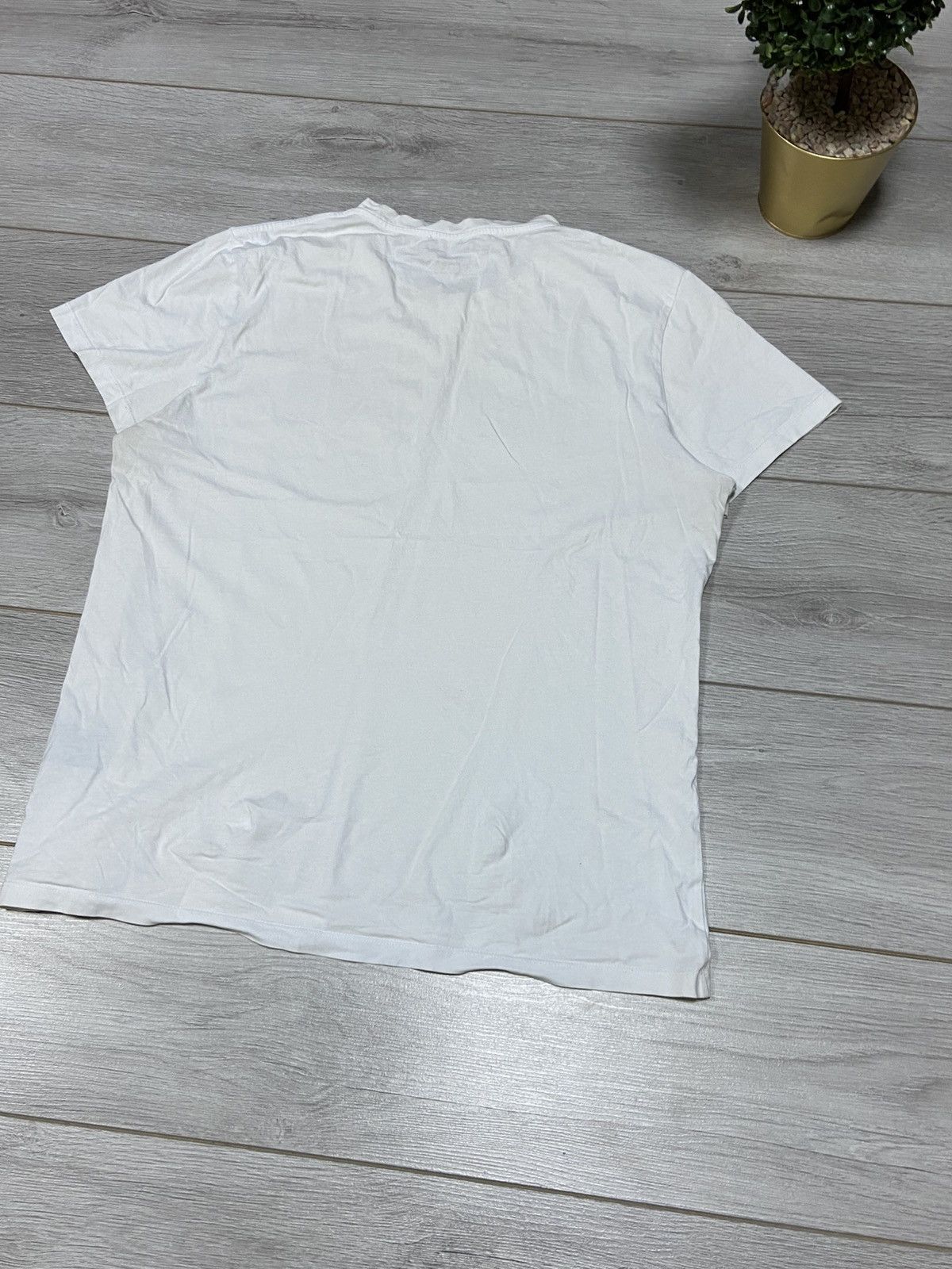 Balmain Balmain big logo spell out distressed tee t-shirt Size US XL / EU 56 / 4 - 9 Thumbnail