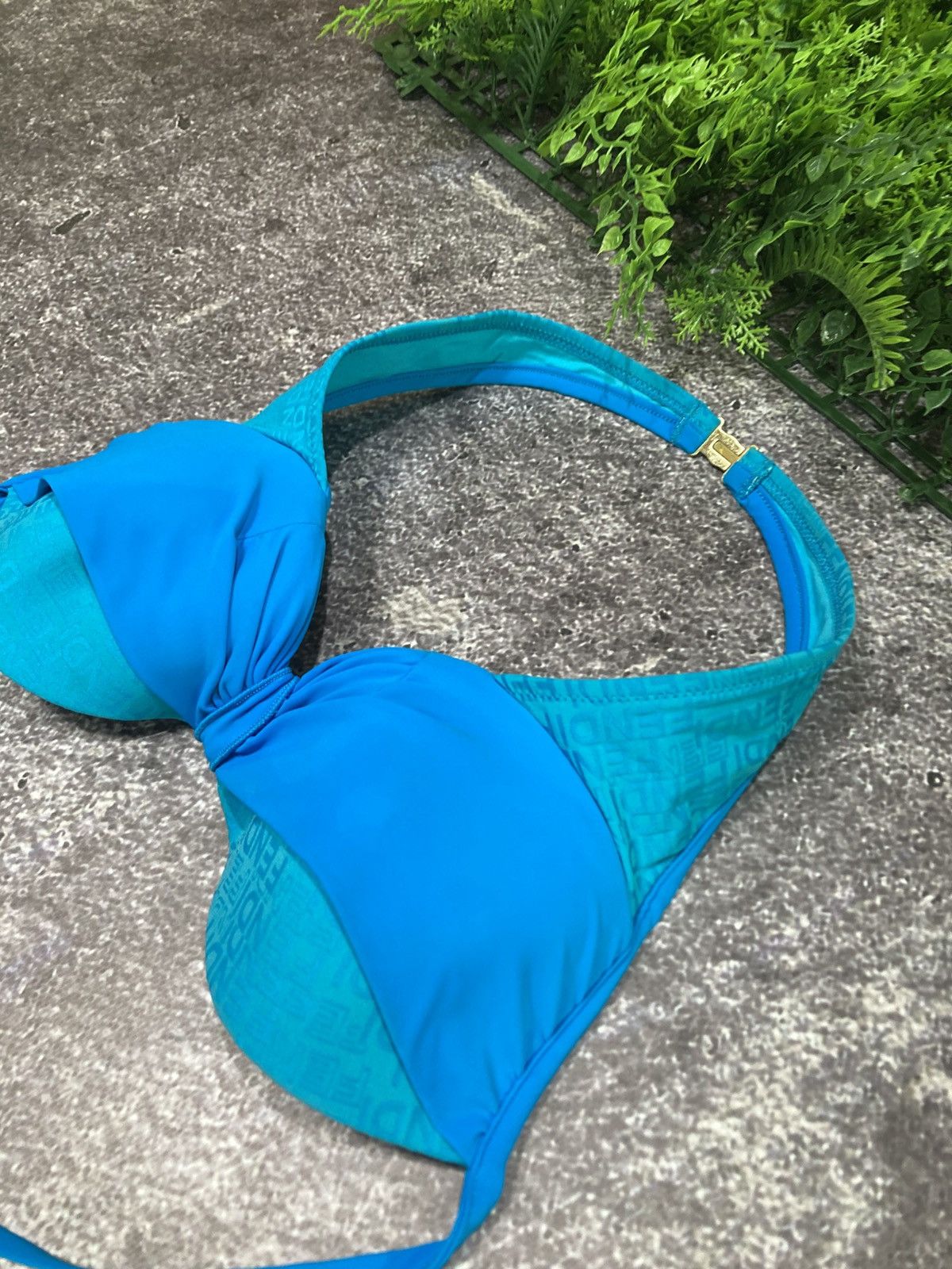 Fendi Fendi Monogram Swimsuit Bikini Set Size M / US 6-8 / IT 42-44 - 4 Thumbnail