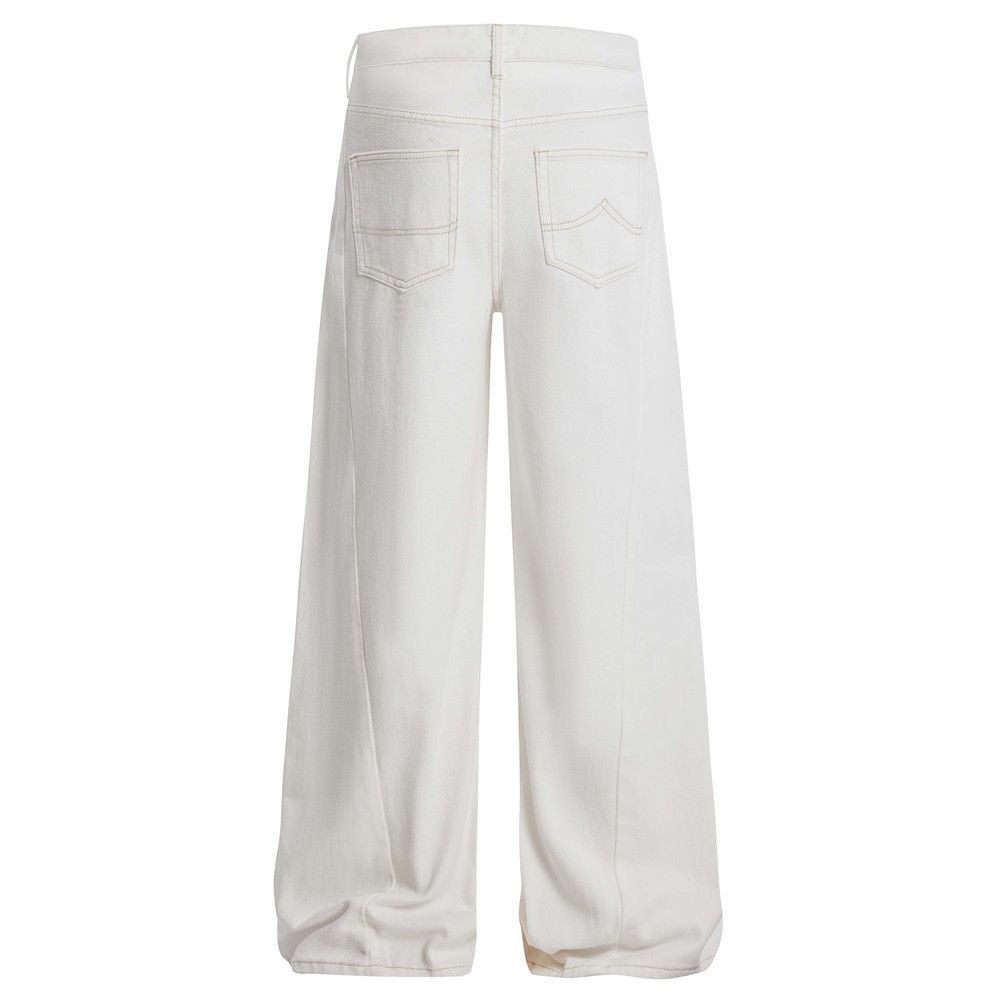 Japanese Brand × Jean American street casual simple versatile loose wide-leg jeans Size US 32 / EU 48 - 3 Thumbnail
