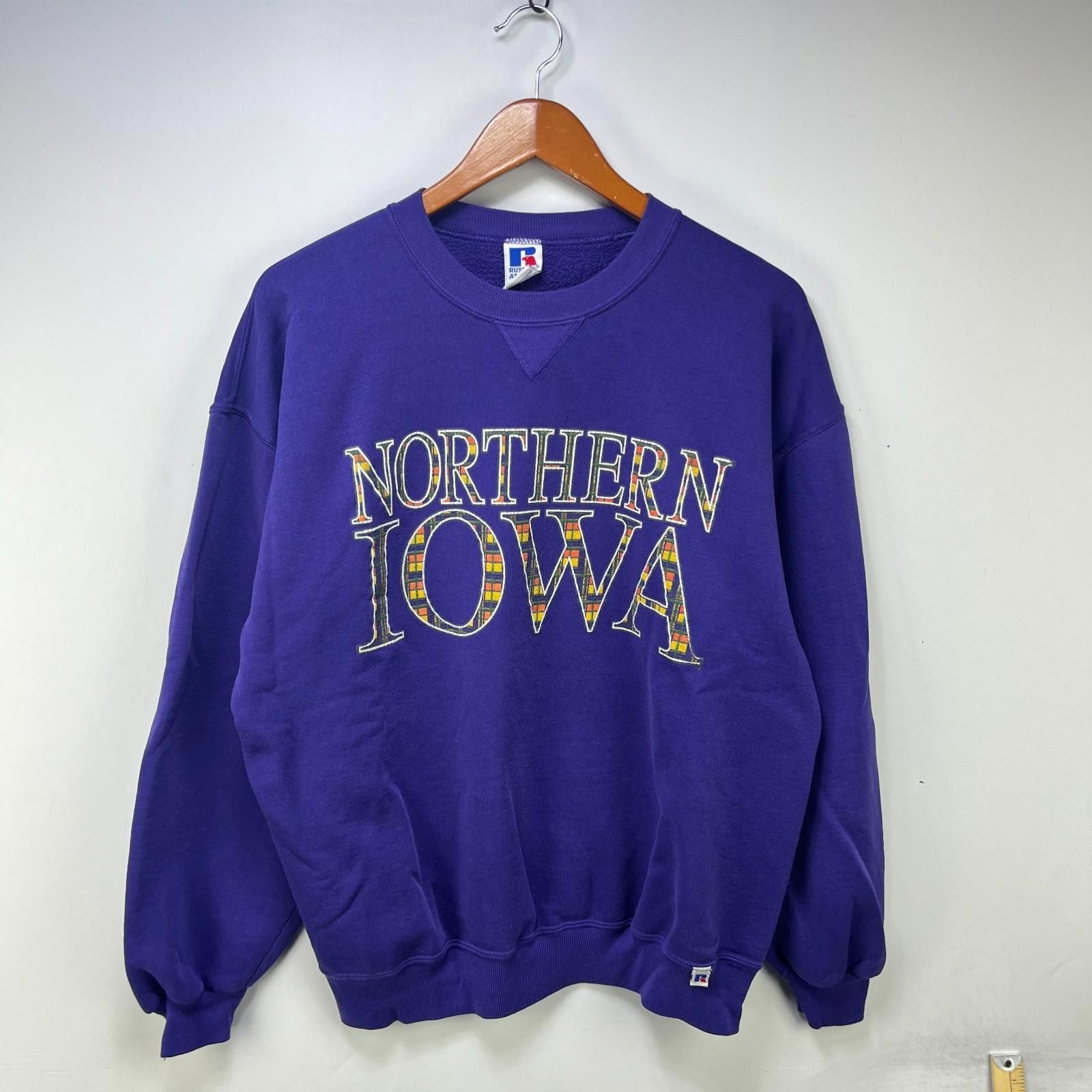 Russell Athletic Vintage 90s Russell Athletic Northern Iowa Sweatshirt XL Size ONE SIZE - 1 Thumbnail