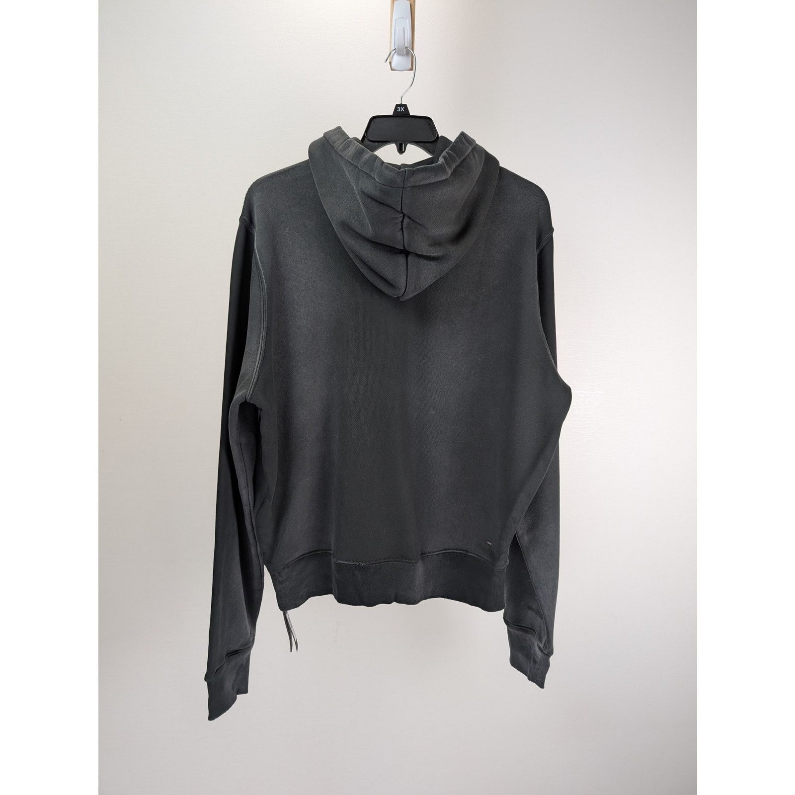 Amiri o1rshd1 Q:2 / Track Hoodie in Faded Black Size US M / EU 48-50 / 2 - 8 Thumbnail