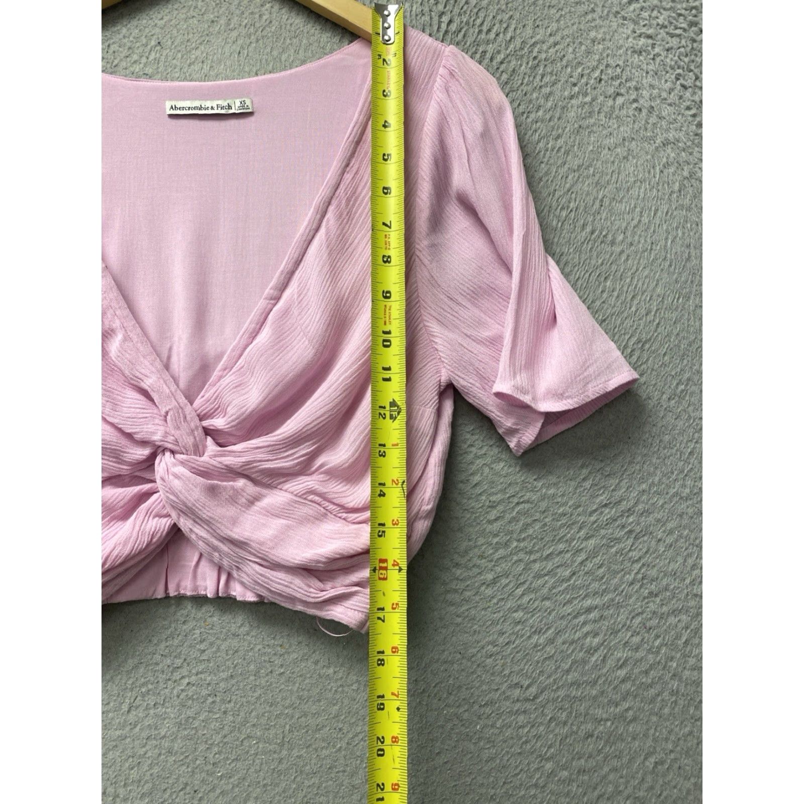 Abercrombie & Fitch Abercrombie & Fitch Crop Top Women XS Pink Sleeveless Scoop Pullover Casual Spring Summer Vintage? No (Vintage: No) Size XS / US 0-2 / IT 36-38 - 5 Thumbnail