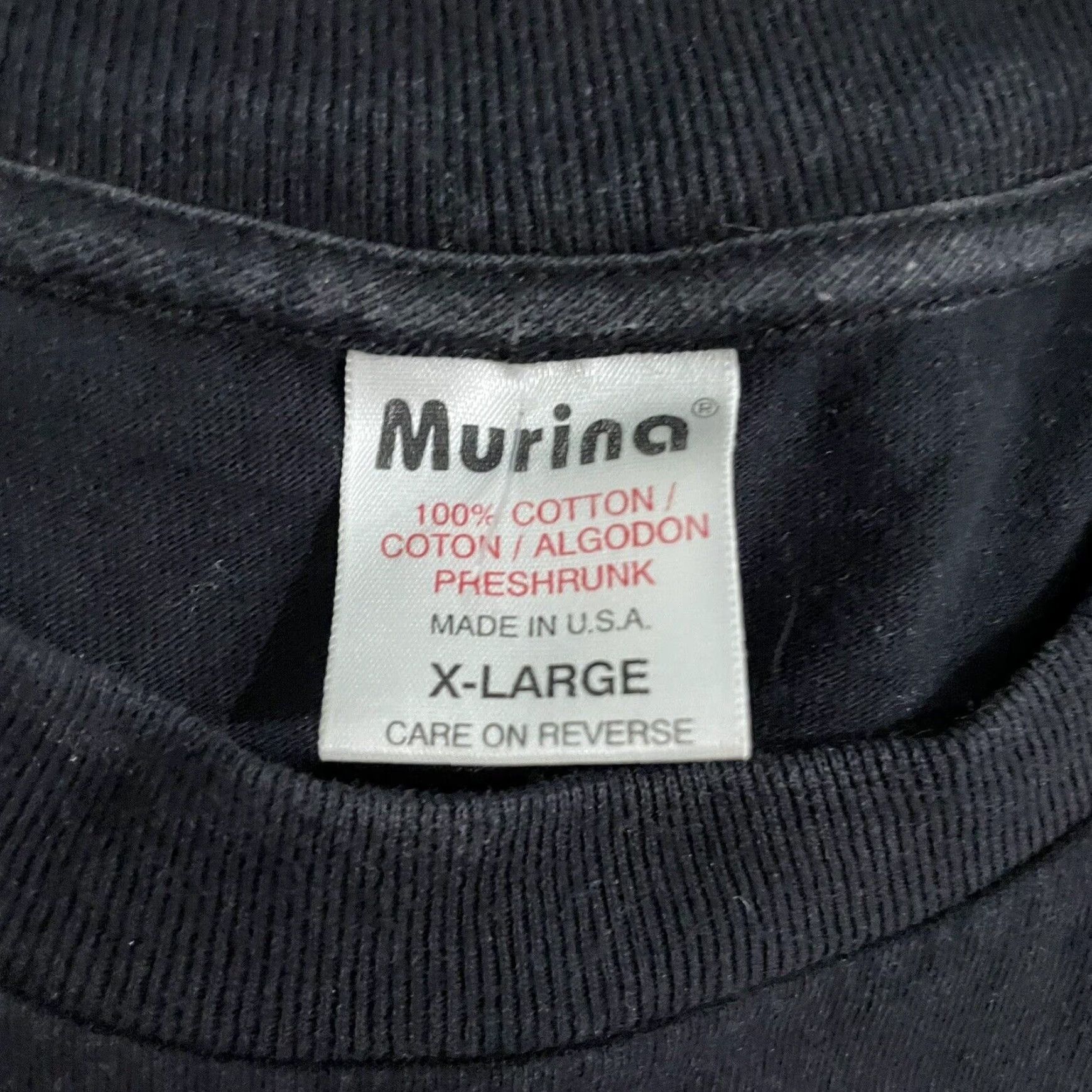 Vintage VINTAGE Murina Ranger Graphic USA Cotton Tee Mens XL Black Size US XL / EU 56 / 4 - 4 Thumbnail