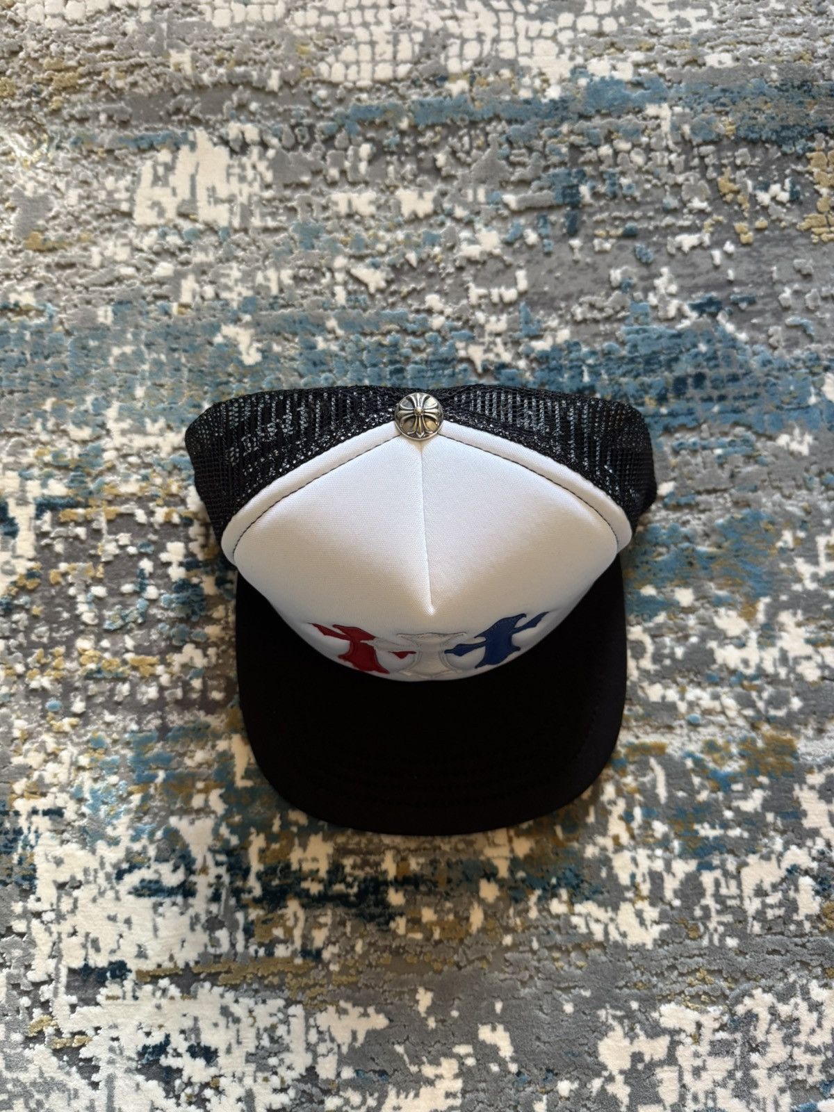 Chrome Hearts Chrome hearts 4th july cap triple cross trucker cap Size ONE SIZE - 2 Thumbnail