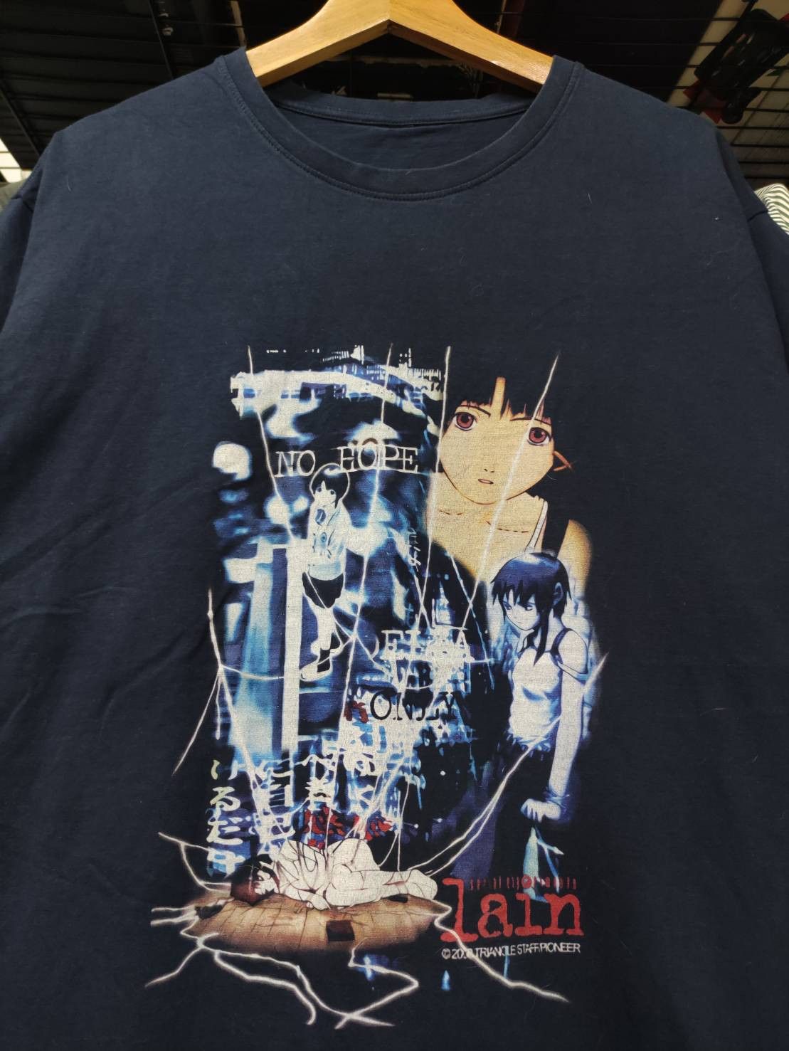 serial experiments lain ヴィンテージ tシャツ - メルカリ