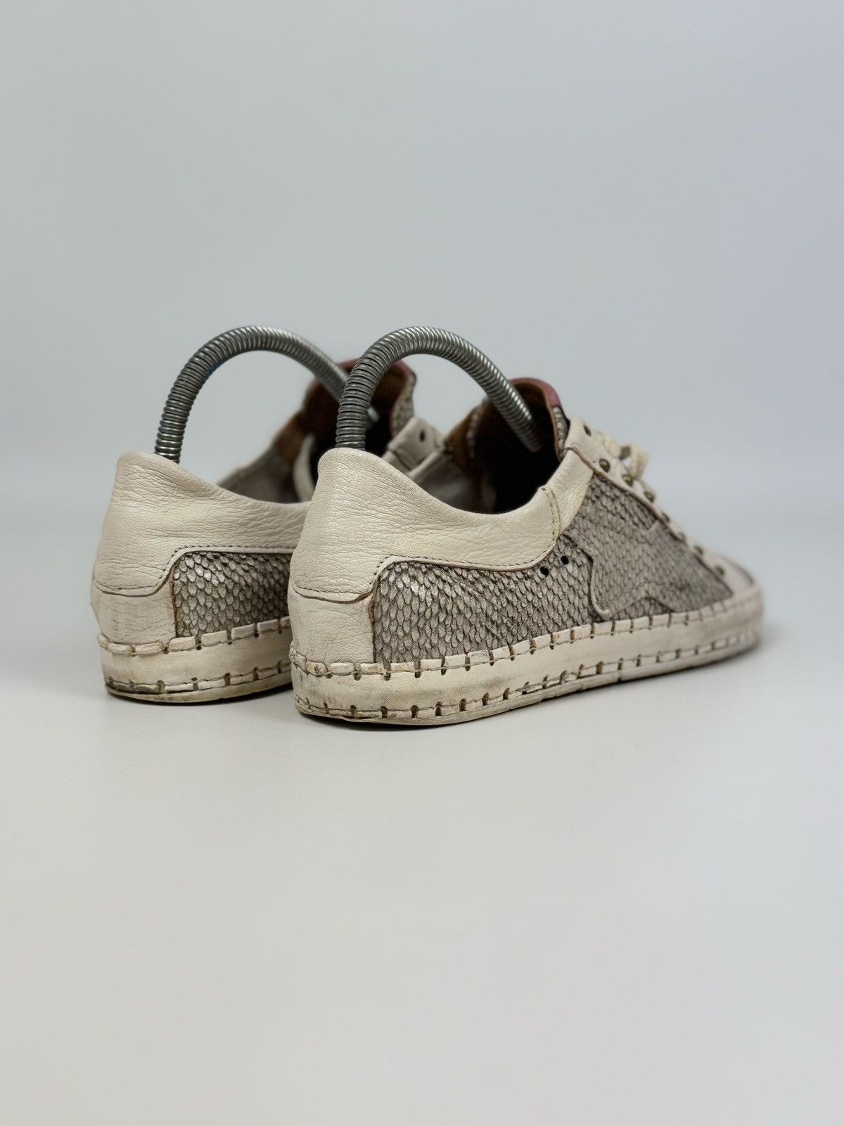 A.S.98 A.S.98 Snake Skin Low-Top Sneakers Size 37 Size US 7 / IT 37 - 6 Thumbnail