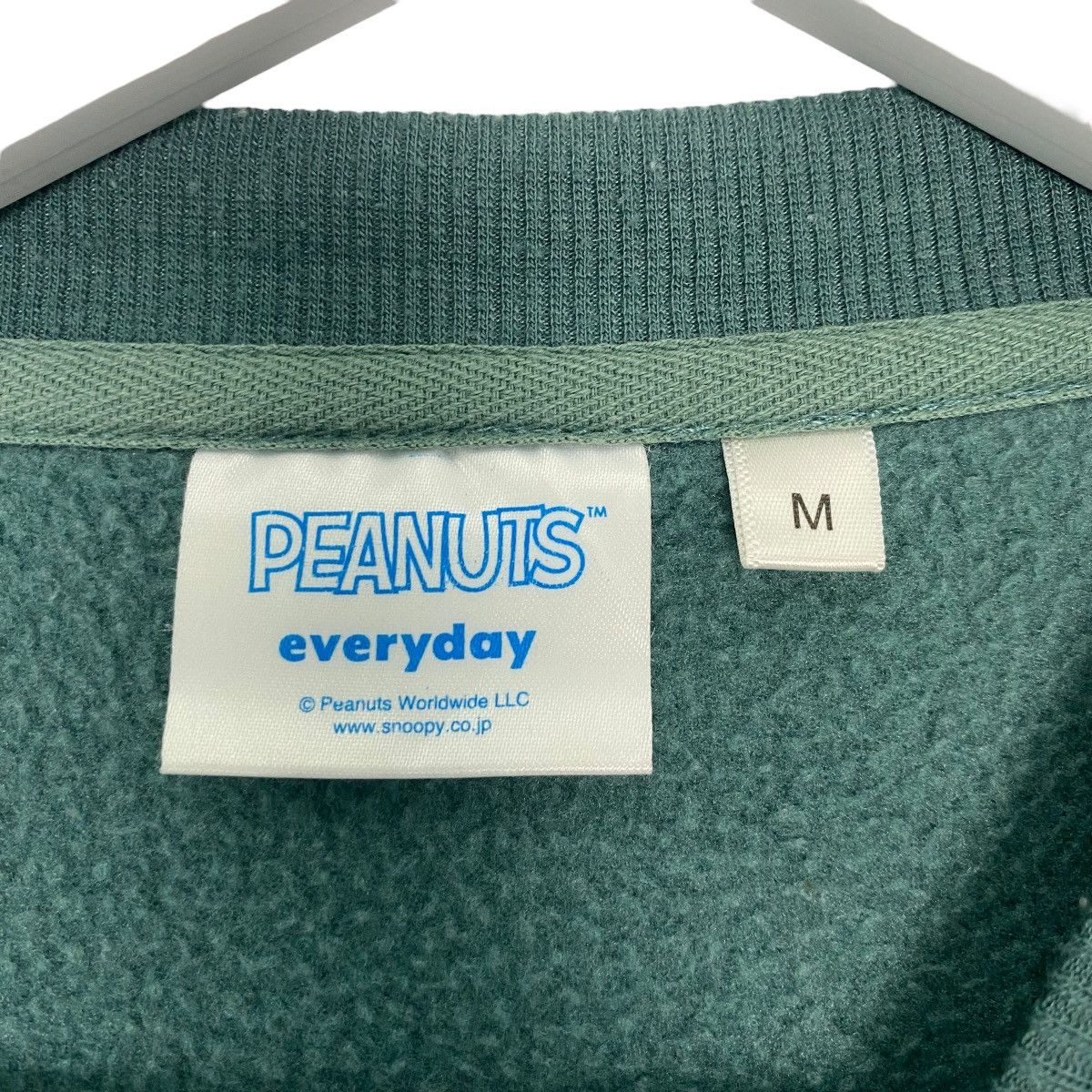 Vintage Vintage Peanuts Printed Crewneck Sweatshirt Green Size M Size M / US 6-8 / IT 42-44 - 5 Thumbnail